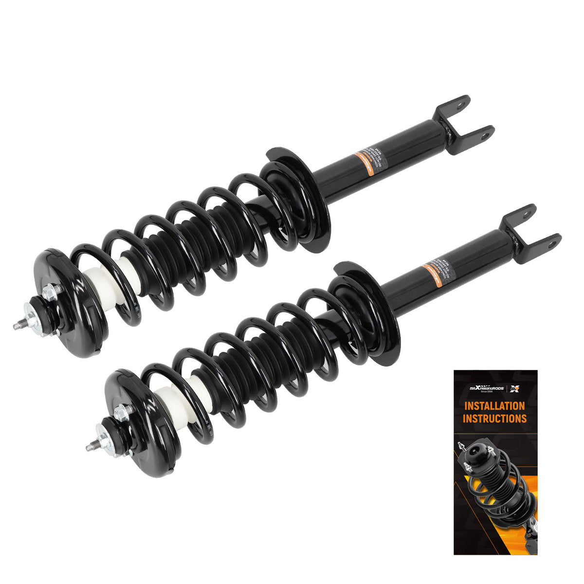 Rear Shock Strut compatible For Honda Accord 2008-12 2.4 LITER L4/3.5LITER V6 Sedan/ Coupe