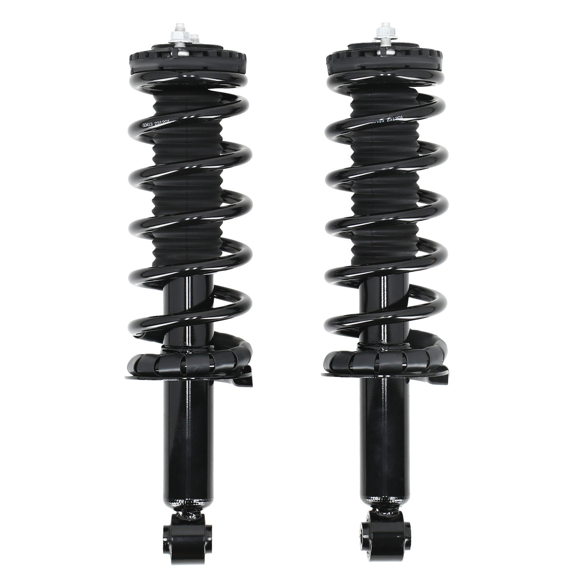2pcs Rear Complete Shock Struts Coil Spring Assembly compatible For Subaru Legacy 2005-2009