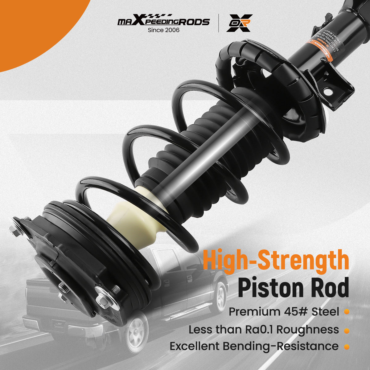 Front Suspension Shock Absorber compatible For Nissan Versa 2007-2011 2012 HATCHBACK/SEDAN