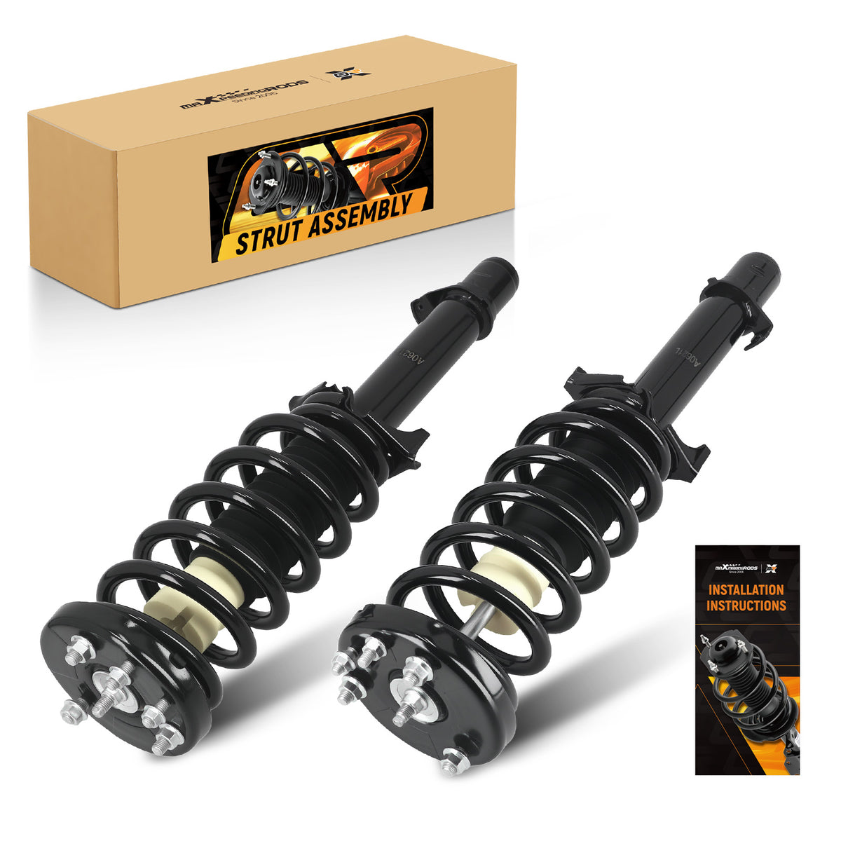 Compatible For FWD Front Left Right Struts w/ Coil Spring Assembly Set For 2009 - 2014 compatible For Acura TL