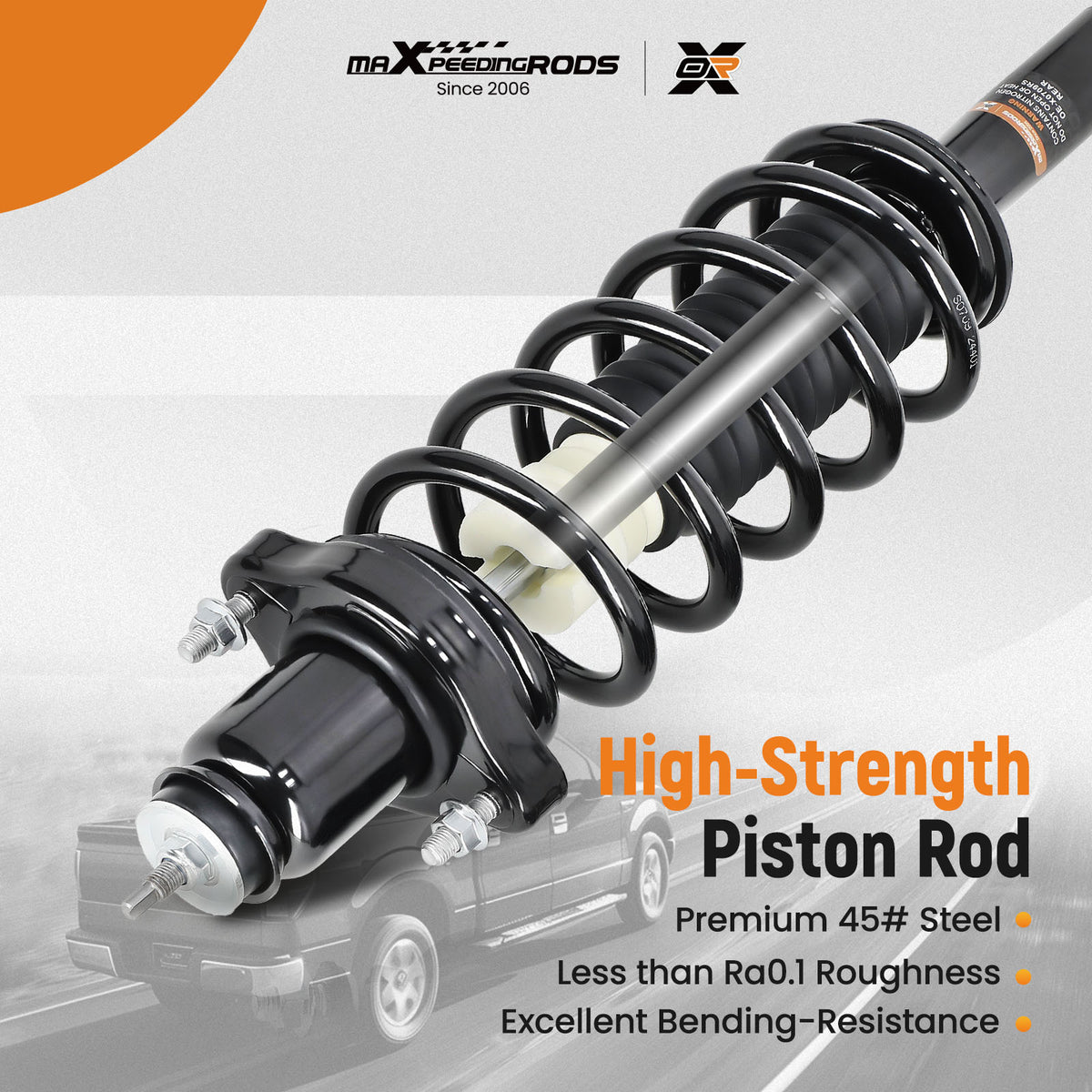 Pair Rear Shock Strut Compatible For Chrysler 200 11-14 Sebring 2007-10 compatible For Dodge Avenger 08-14