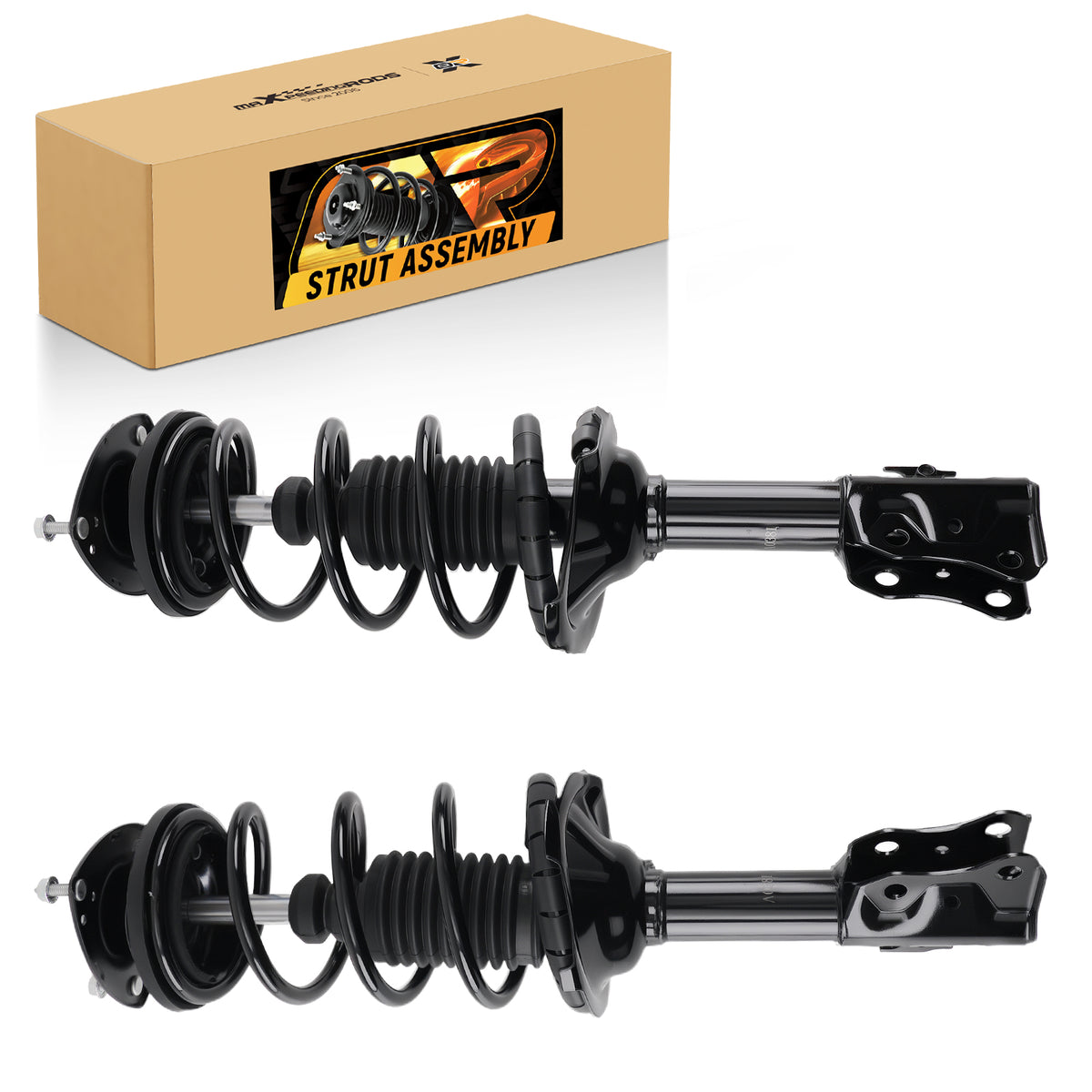 Set 2 Front Shocks Struts Coil Spring Assembly For 2000-2005 compatible For Toyota Echo 171575