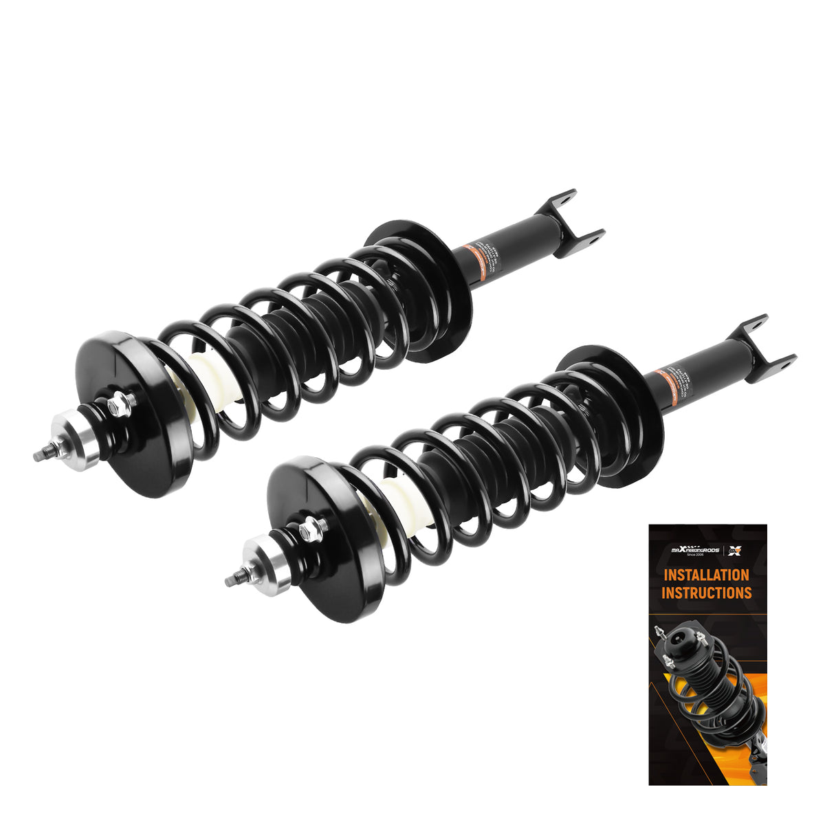 1 Pair Rear Shock Struts Assembly compatible For Honda Accord 2013-2017 272984