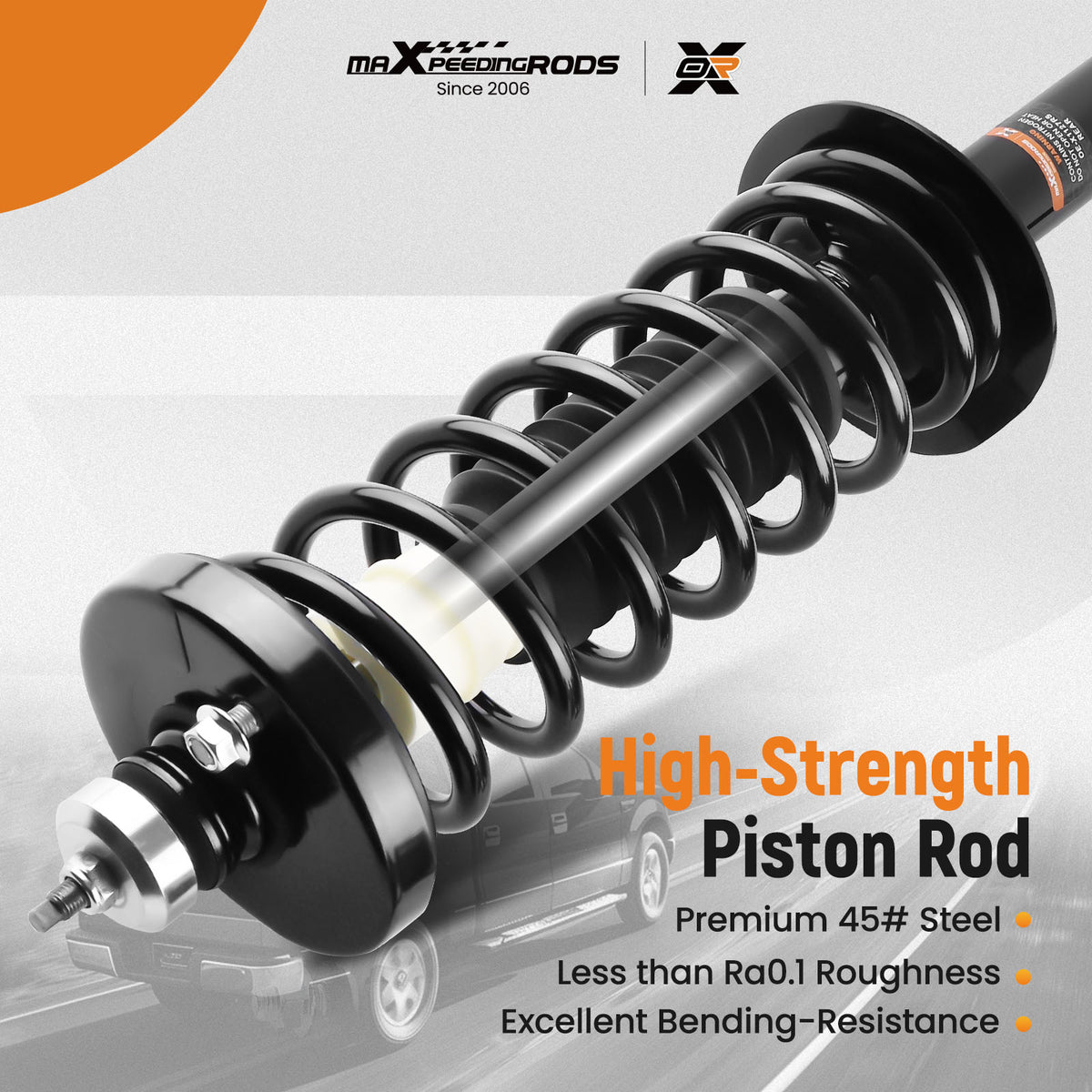 1 Pair Rear Shock Struts Assembly compatible For Honda Accord 2013-2017 272984