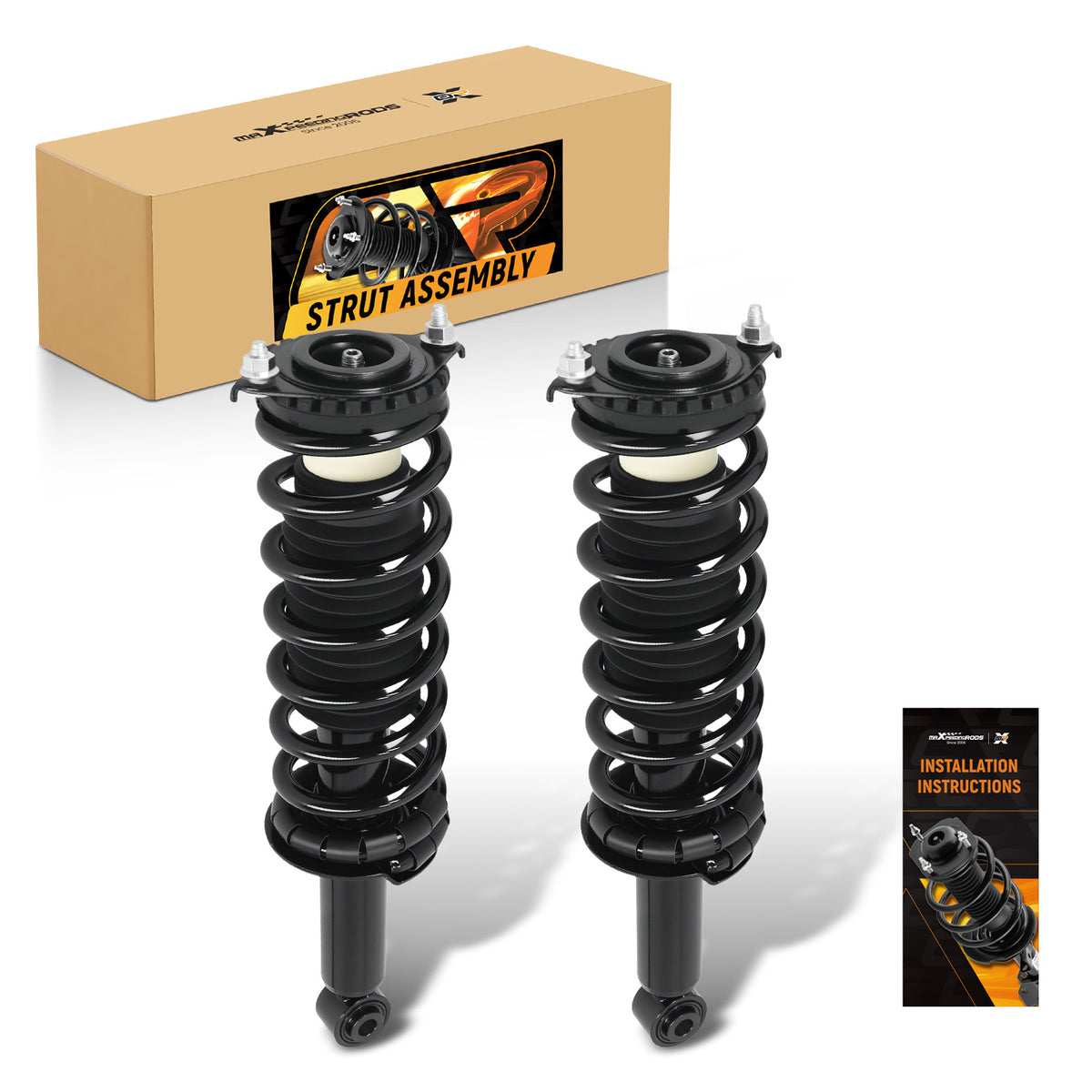Pair Rear StrutCoil Spring Shock Assembly compatible For Subaru Outback 2005-2007 272567