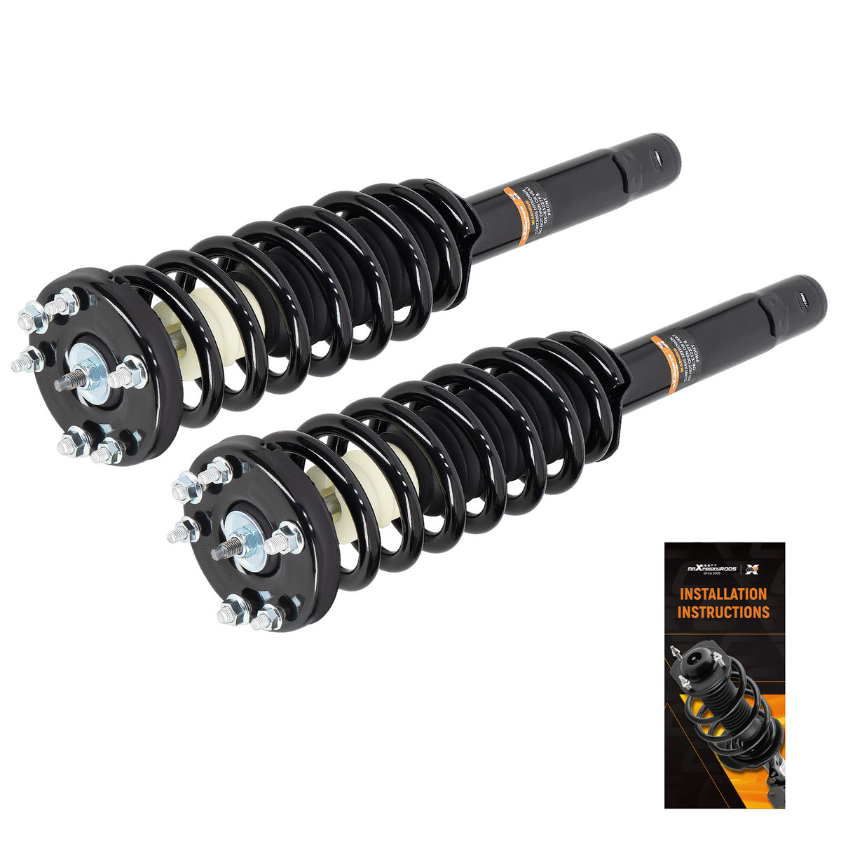 1 Pair Front Shock Struts Assembly compatible For Acura TL 2004 2005 2005 2007 2008