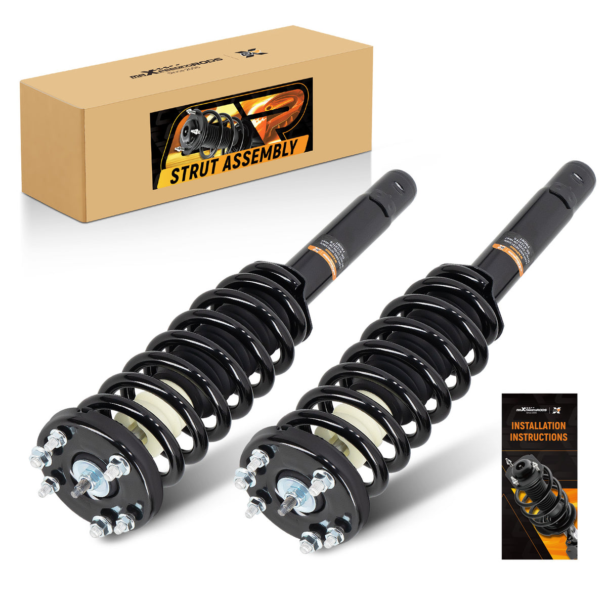 1 Pair Front Shock Struts Assembly compatible For Acura TL 2004 2005 2005 2007 2008