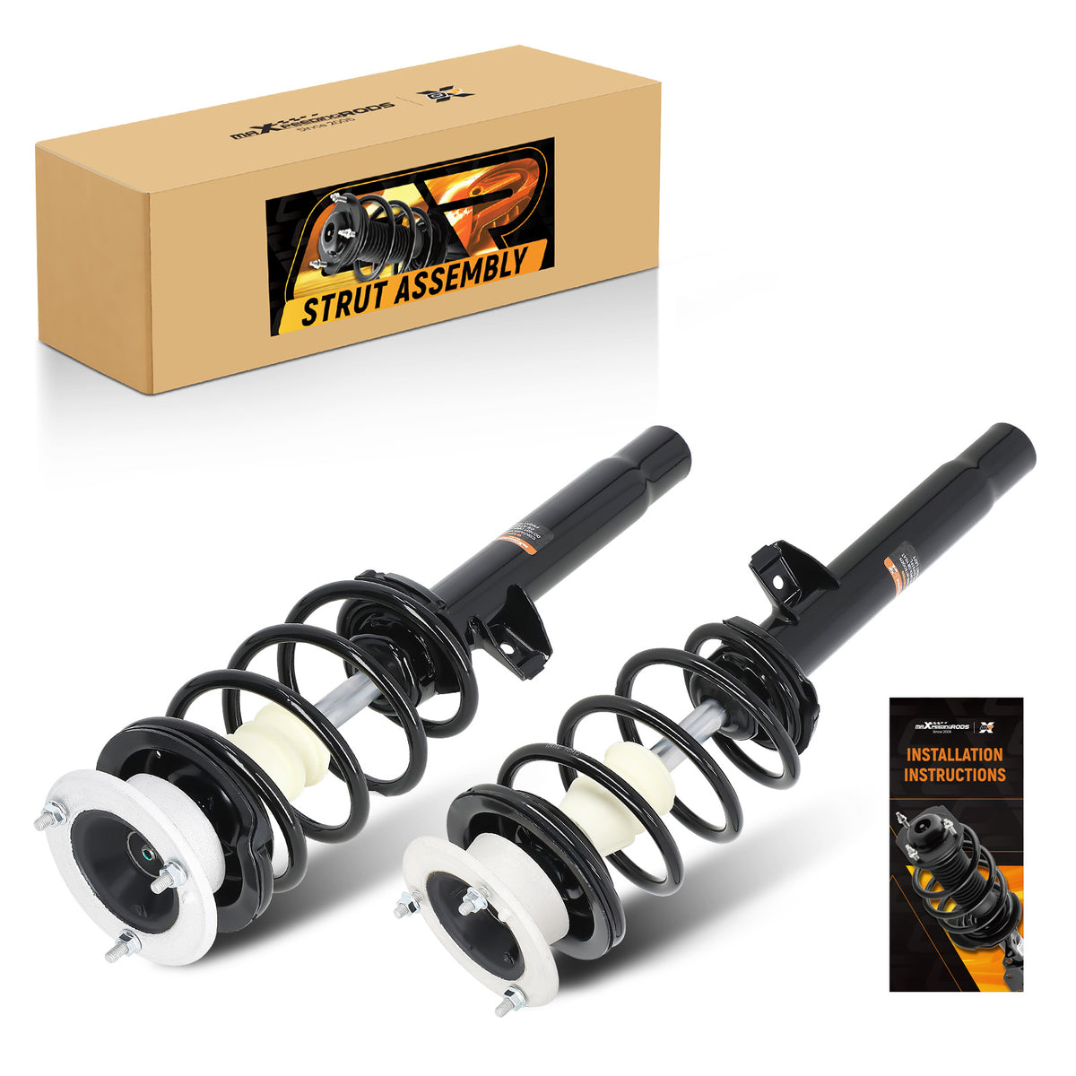 Front Suspension Shock Absorbers compatible For BMW 2008-2011 135I 2006 325I 172314 172313