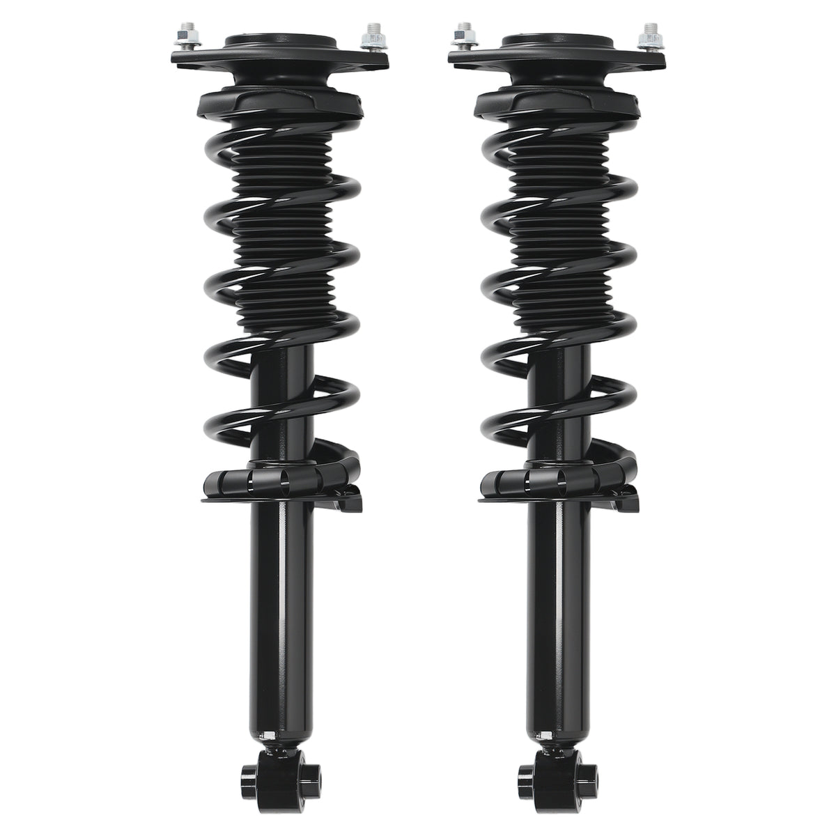 Pair Rear Quick Complete Strut Coil Spring For 2015 2016 2017 compatible For Subaru Outback