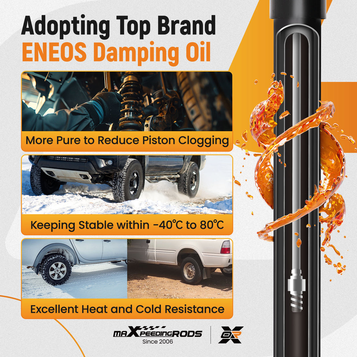 Rear Shock Absorber compatible For Chevrolet Equinox GMC Terrain compatible For Saturn Vue compatible For Pontiac Torrent