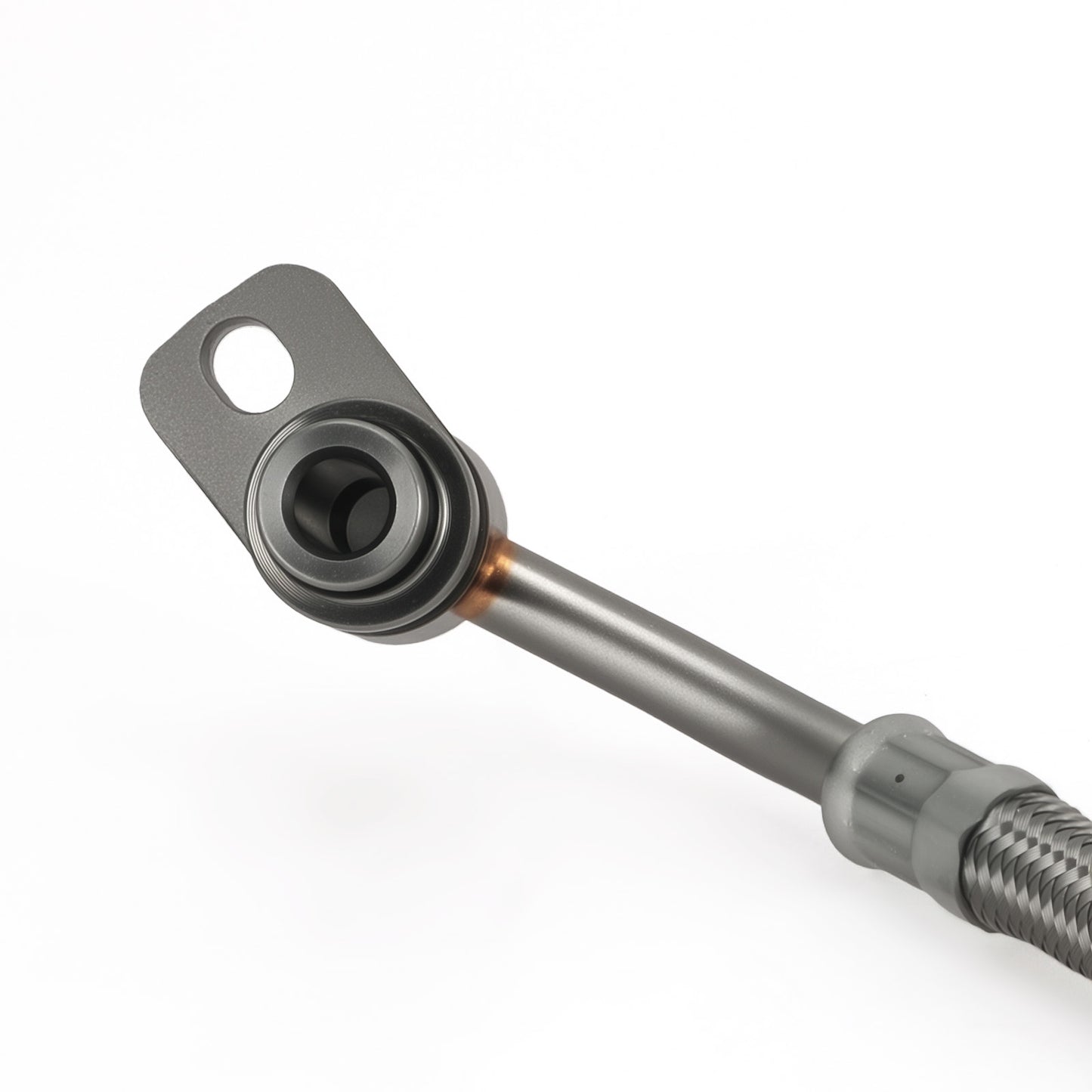 Stainless Steel Turbocharger Oil Line compatible for BMW 135i 335i 335is 335xi 740i 3.0L