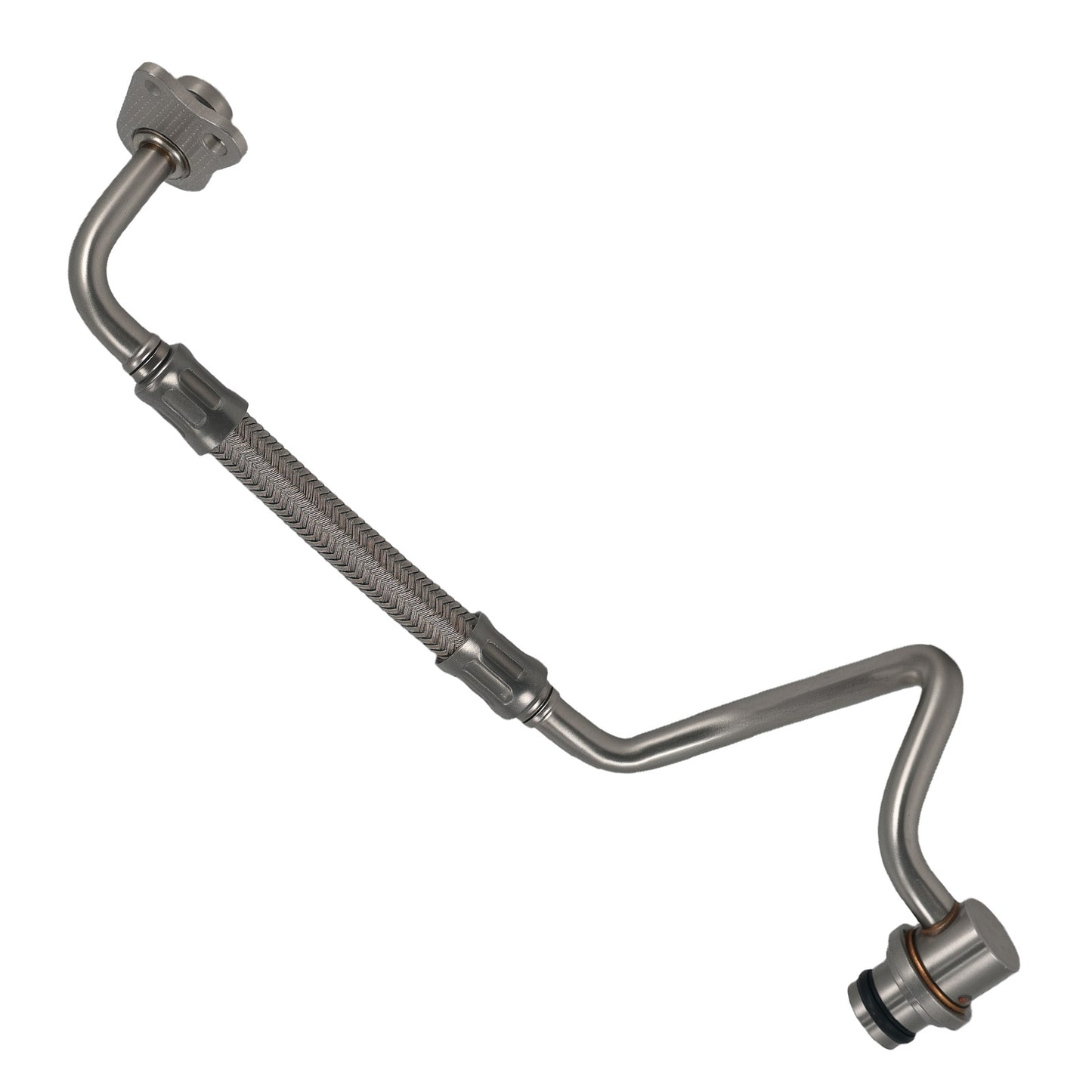 Turbocharger Oil Feed Line compatible for BMW 428i 528i 2.0L Gas 2012 2013 2014 2015 2016