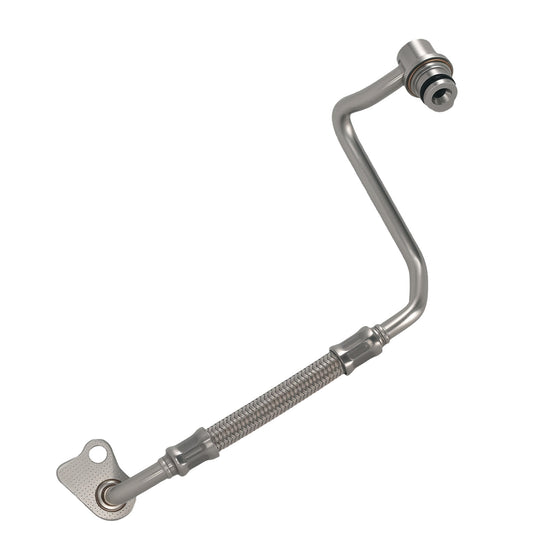 Turbocharger Oil Feed Line compatible for BMW 428i 528i 2.0L Gas 2012 2013 2014 2015 2016