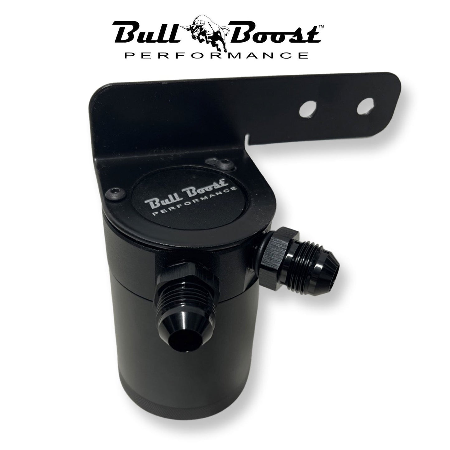 AN6 Baffled Oil Catch Can 5ft Hose Kit Universal -AN6