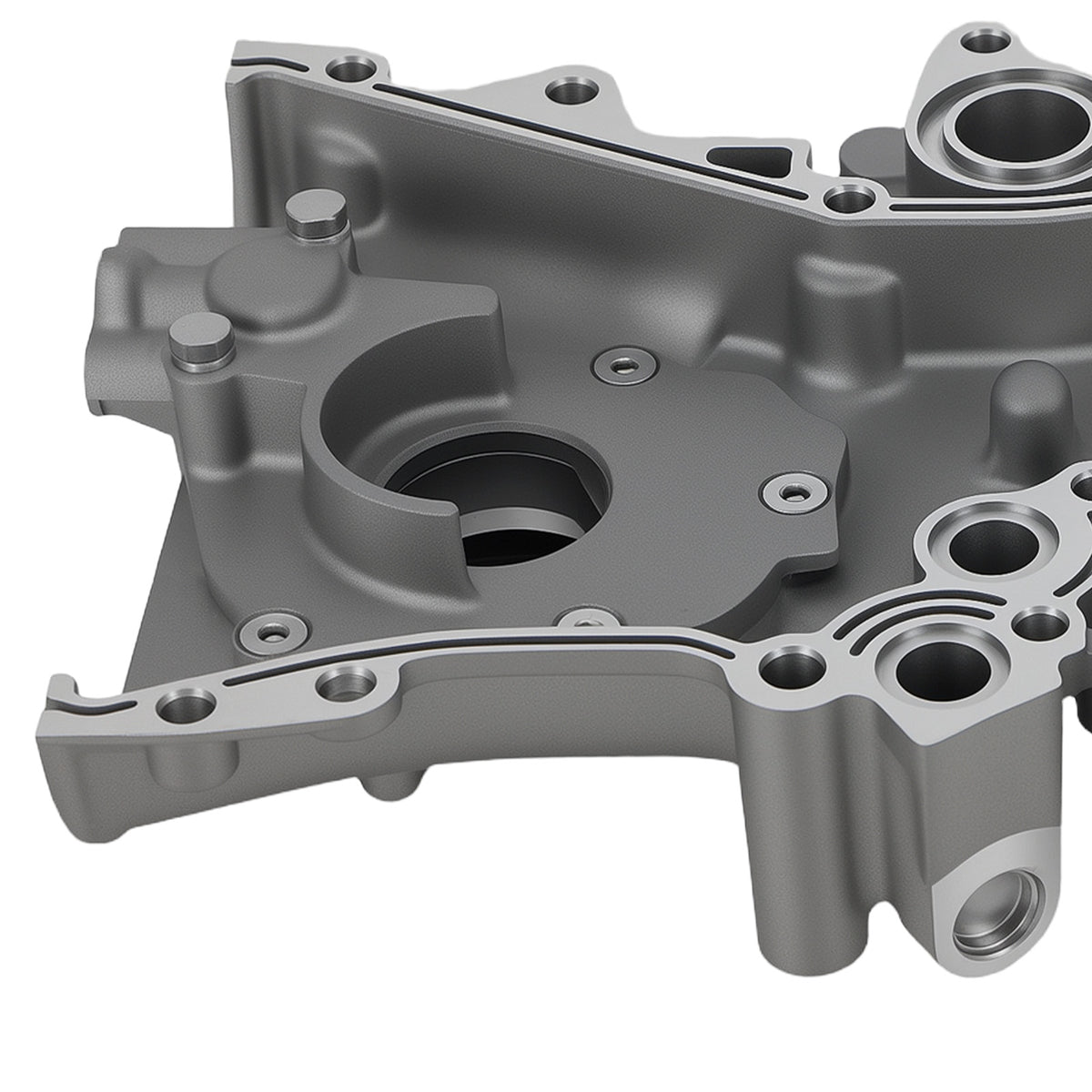 Aluminum Engine Oil Pump compatible For Nissan Sentra L4 1.8L 2000-2006 635-208