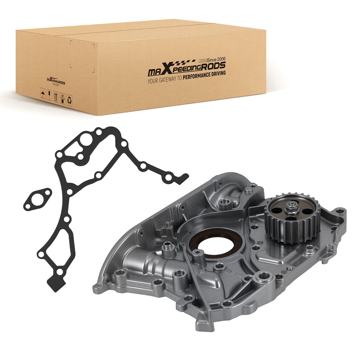 Engine Oil Pump compatible For Toyota Camry 2.2L DOHC 1992-2001 1510003030 With Gasket