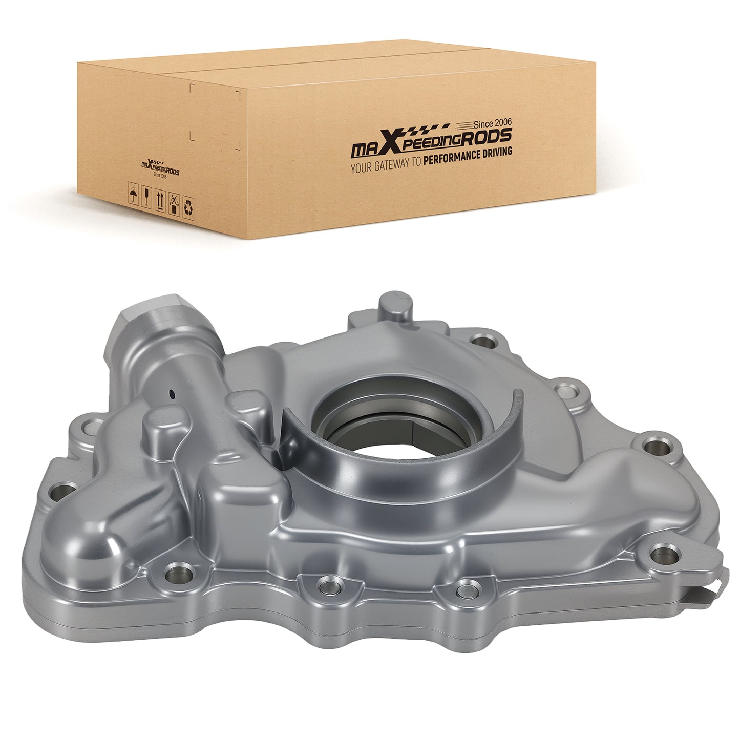 Aluminum Engine Oil Pump compatible For Pontiac Vibe 1.8L GT 2003-2006 M387