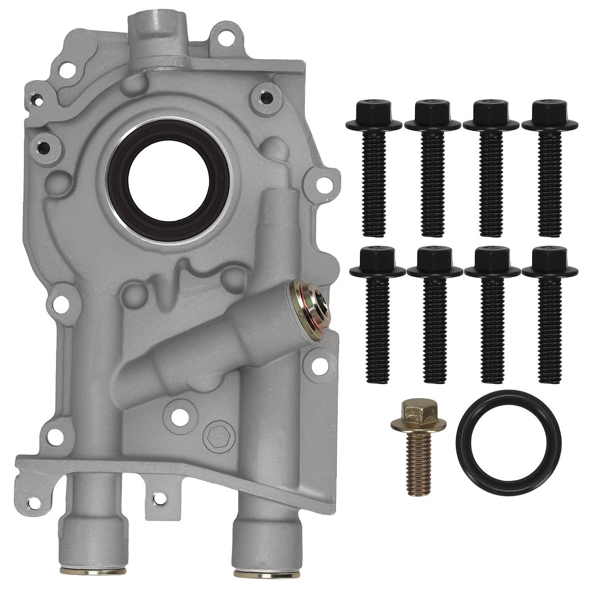 Aluminum Engine Oil Pump compatible For Subaru Forester EJ25D 1998 15010-AA360