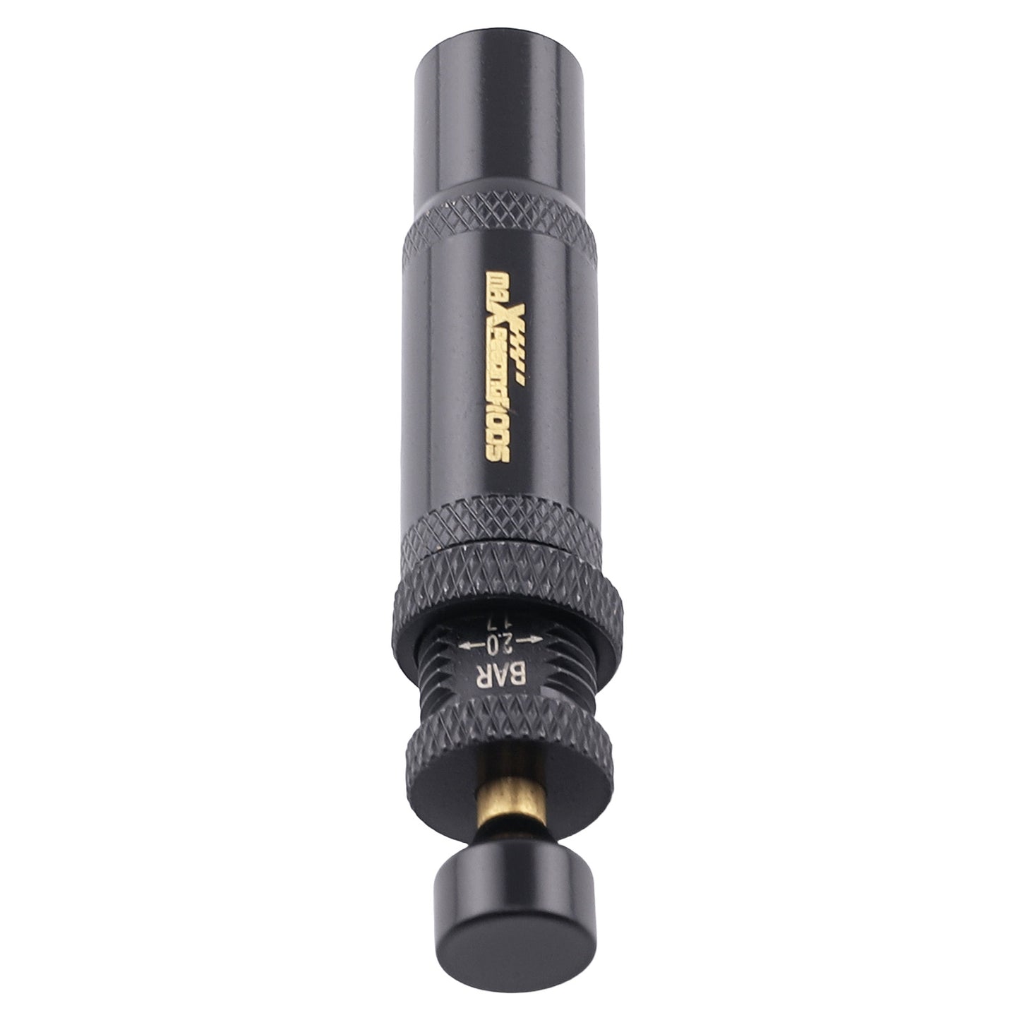 4pcs Adjustable Auto-Stop Tire Deflator for 4x4 10-30PSI Off-Road Brass