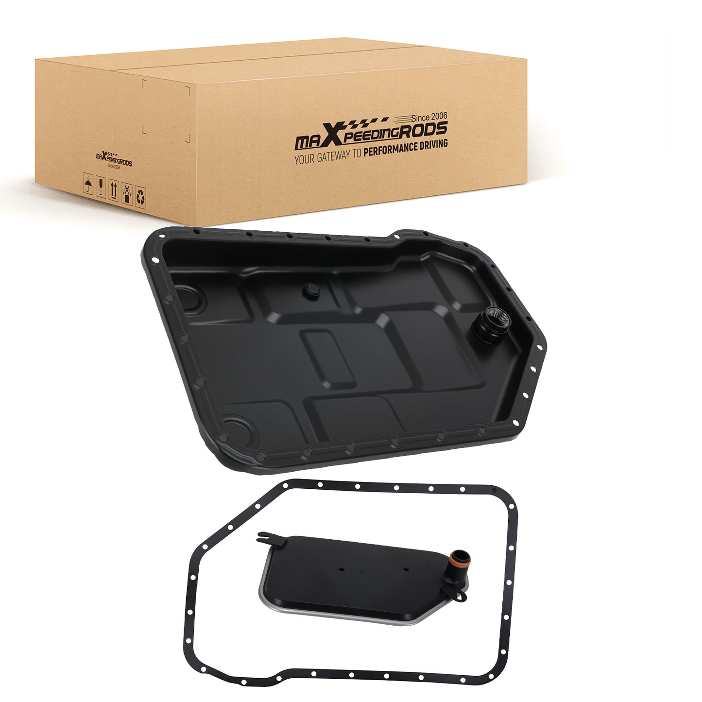 Auto Trans Oil Pan compatible For Audi A4 Quattro Avant Wagon 1998-2006 58108 HX84D