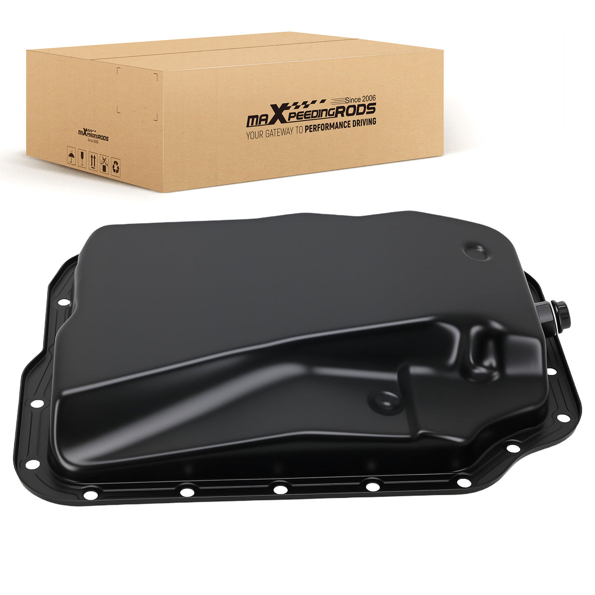 Transmission Oil Pan compatible For Mazda 2 2011-2015 Automatic L4 1.5L Hatchback NF12151XB