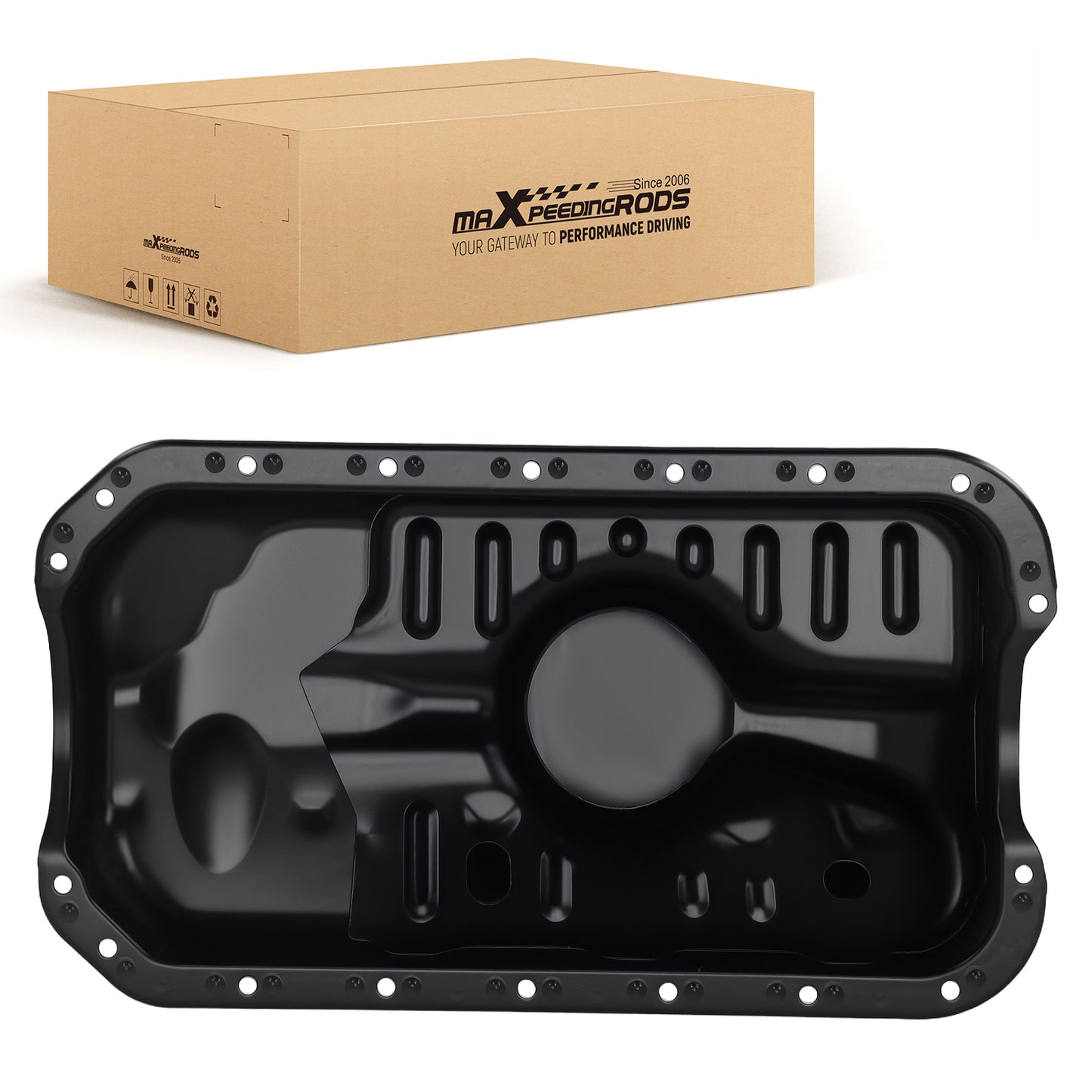 Engine Oil Pan compatible For Honda Civic L4 1.6L SOHC 1996-2000 11200P2A000 Steel