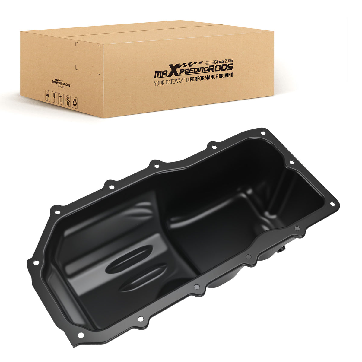Engine Oil Pan compatible For Chrysler Sebring L4 2.0L 1995-1999 264-208 Steel Direct Fit