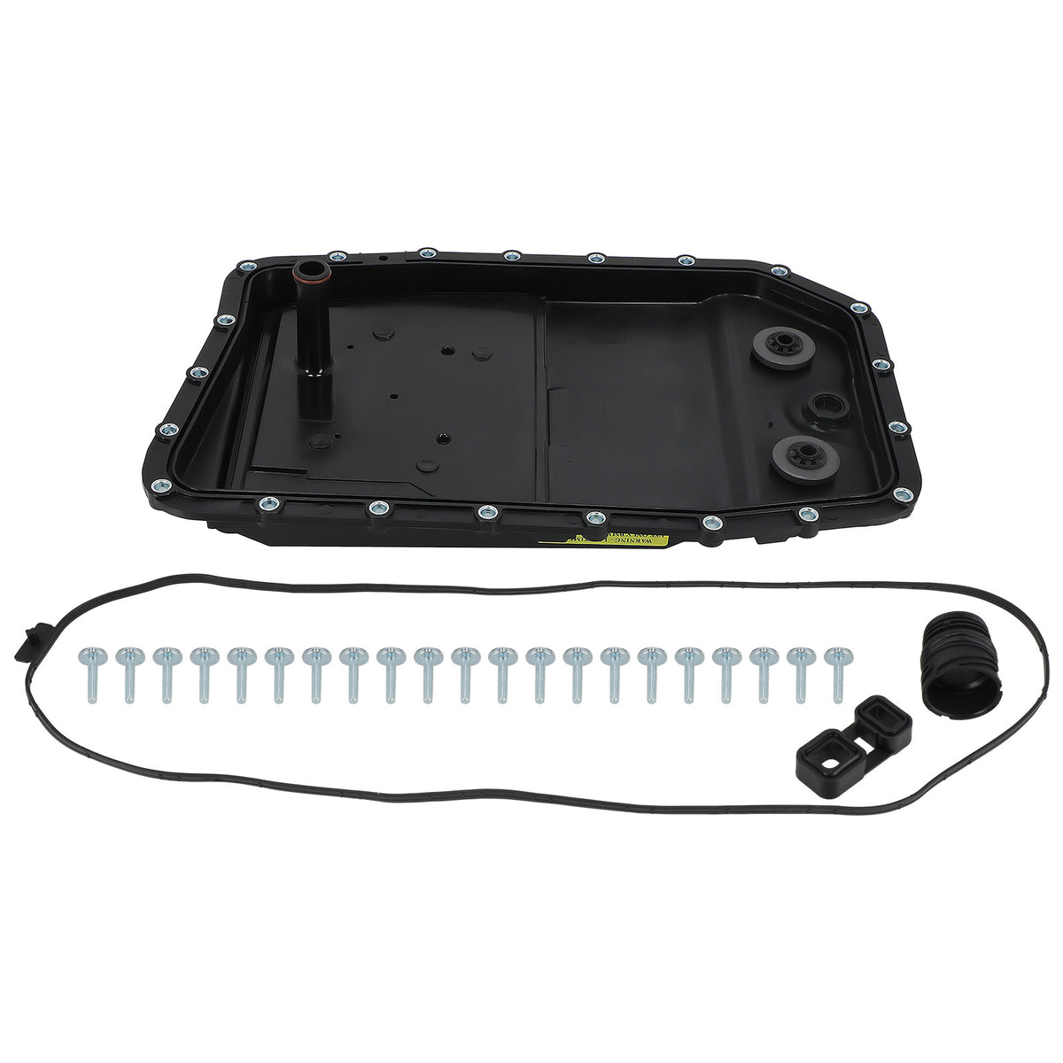 New Transmission Oil Pan w/ Gasket Bolt O-ring Adaptor compatible For BMW Land Rover Jaguar