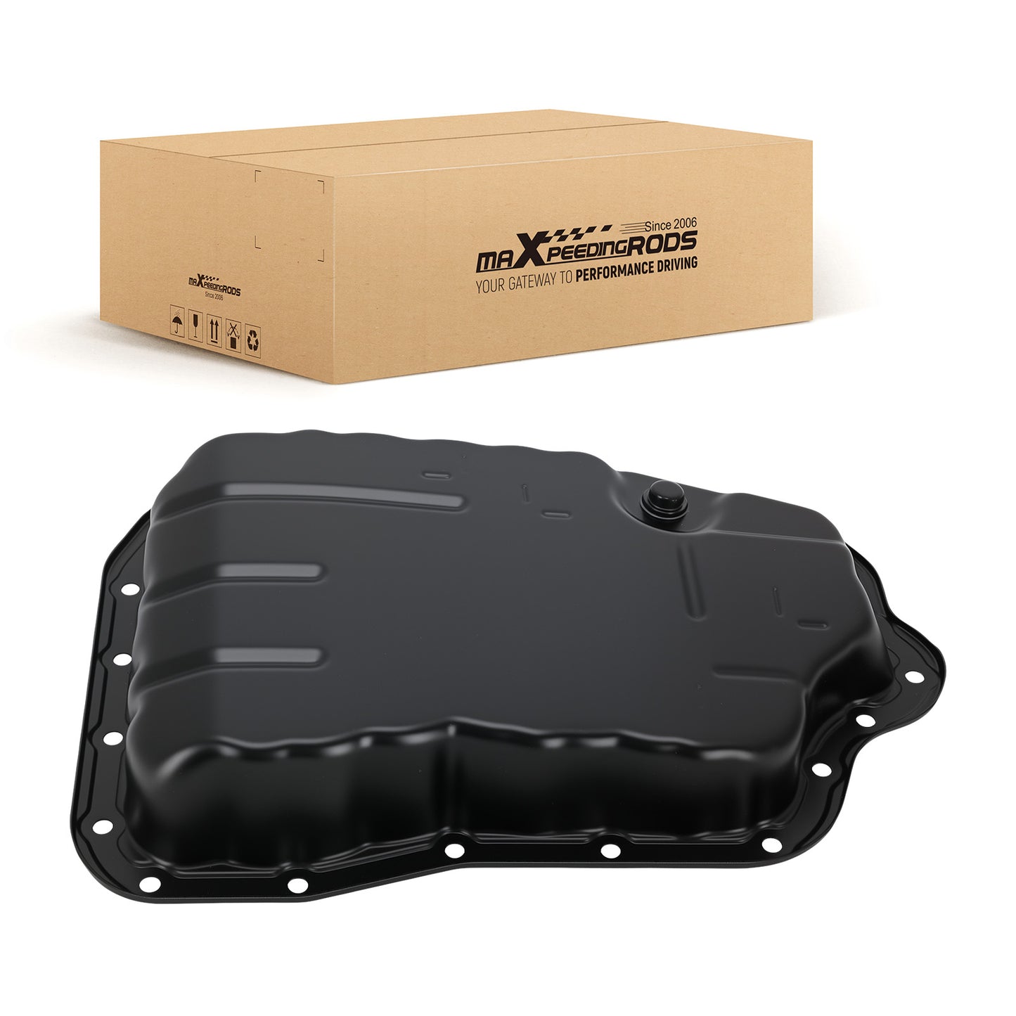 Auto Trans Oil Pan compatible for Toyota Highlander 2.7L 265-868 Venza 2009-2015 Steel