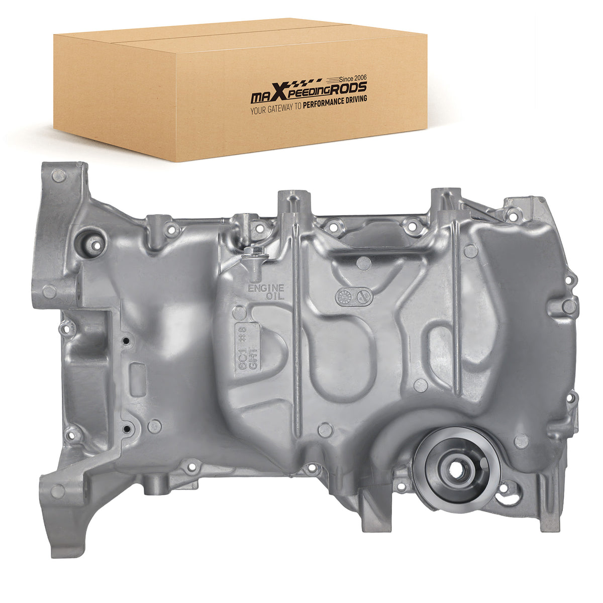Engine Oil Pan compatible For Honda Accord 2018-2021  L4 2.0L 112006C1A00 Aluminum
