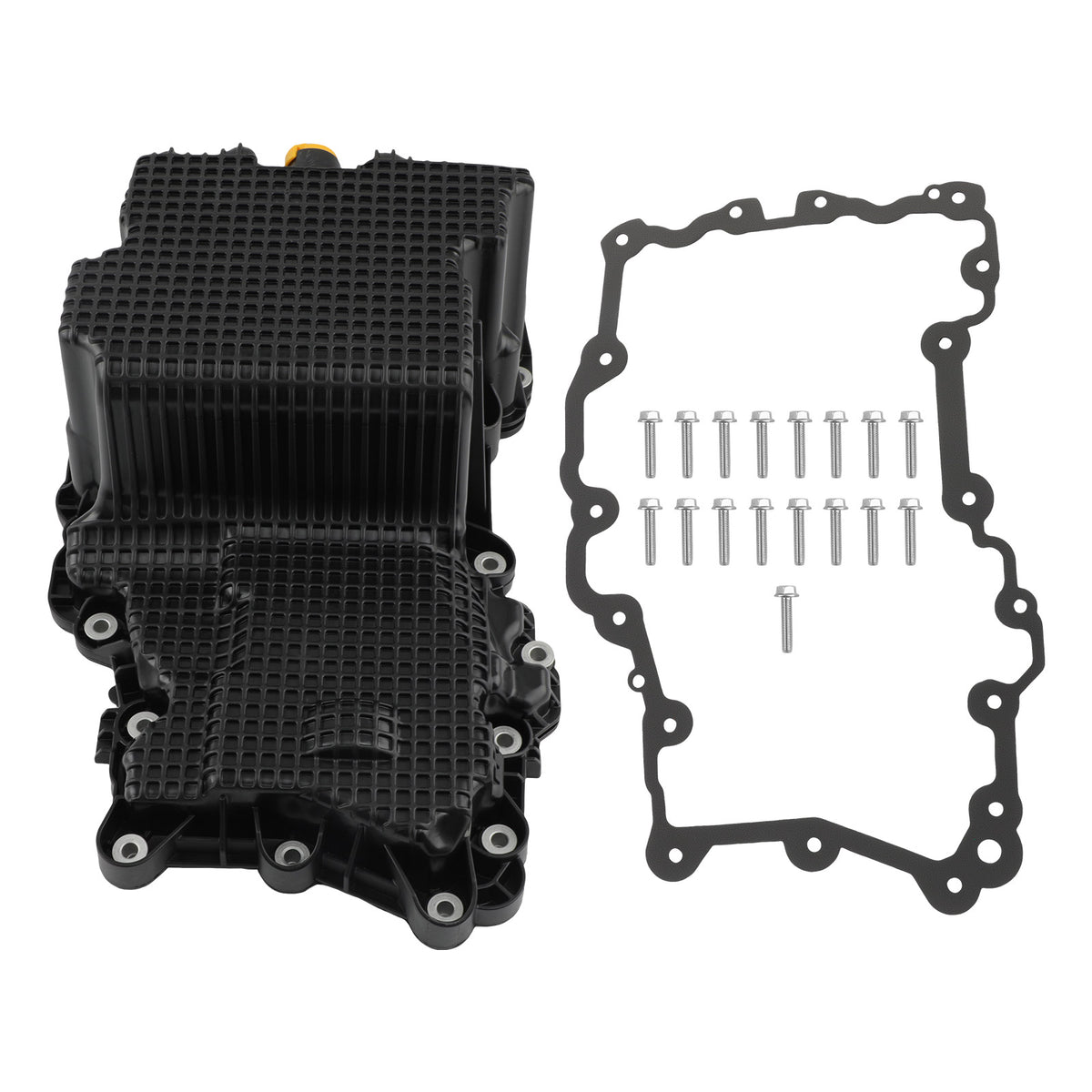 Engine Oil Pan Kit W/ Gasket For2015-18 compatible For Ford F150 2.7L V6 FL3Z-6675C 264336