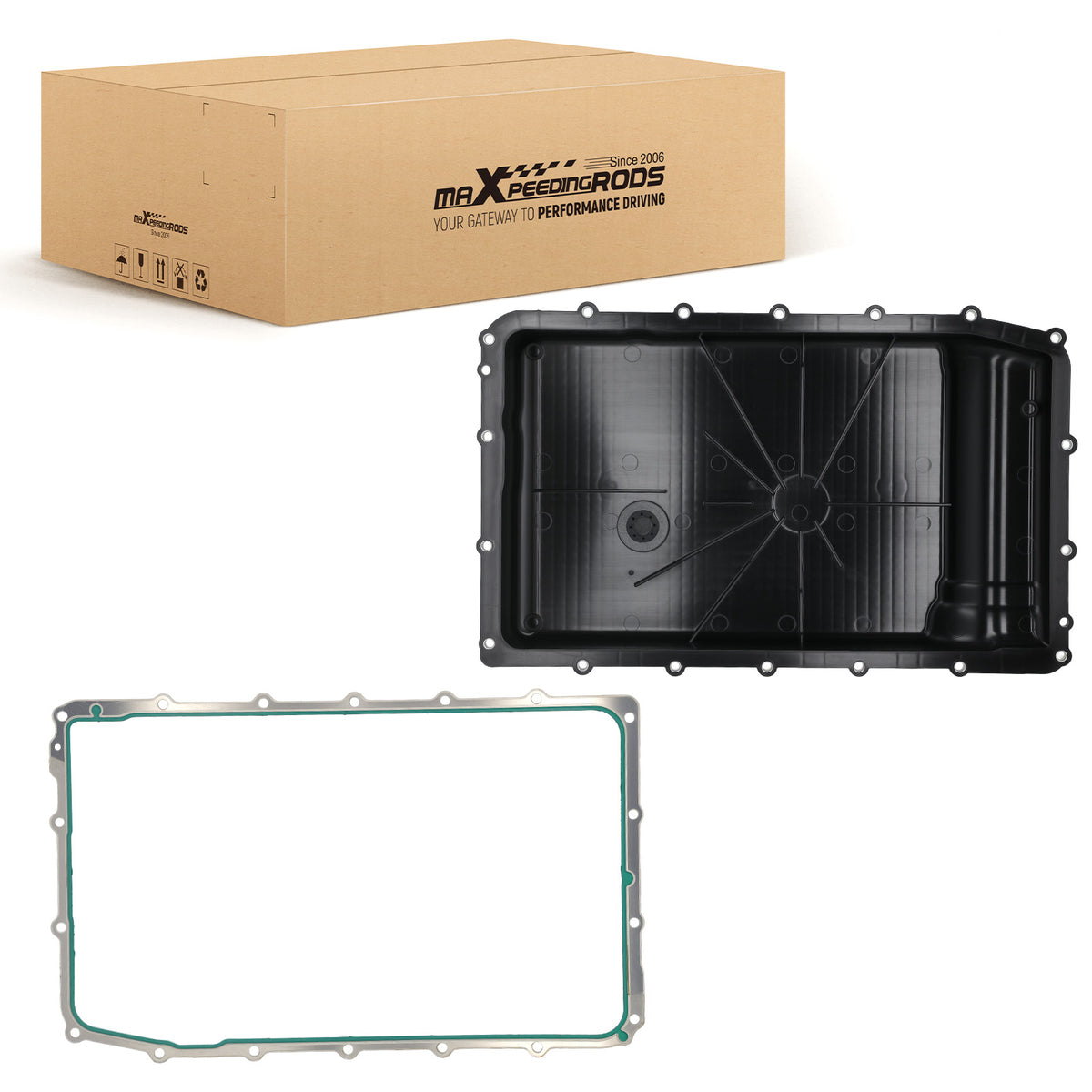 Auto Transmission Oil Pan compatible For Ford Bronco 10 Speed 2021-2023 HL3Z7A194B
