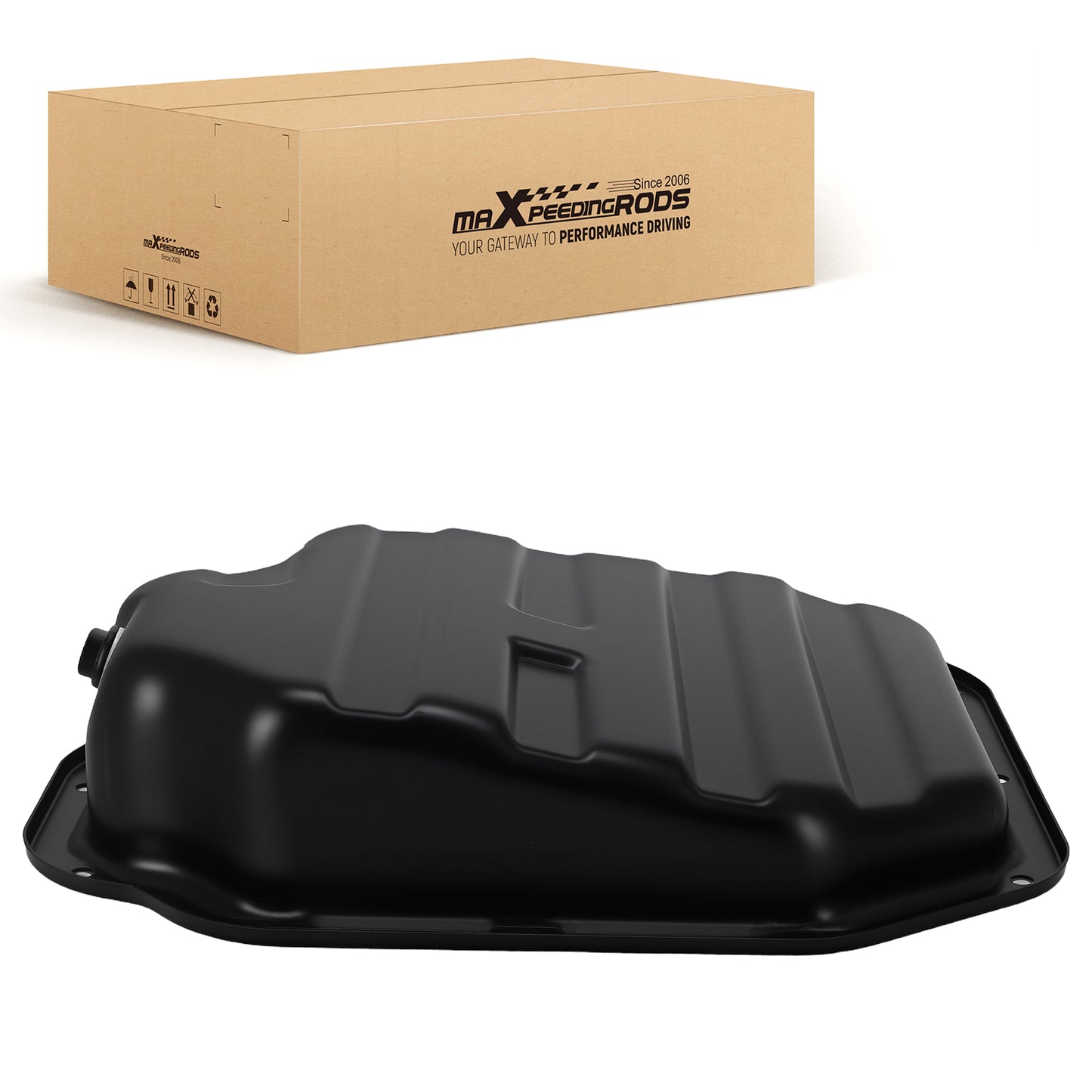 Engine Oil Pan Assembly compatible for Nissan Rogue 2.5L 2008-2013 11110JG31A Steel Direct