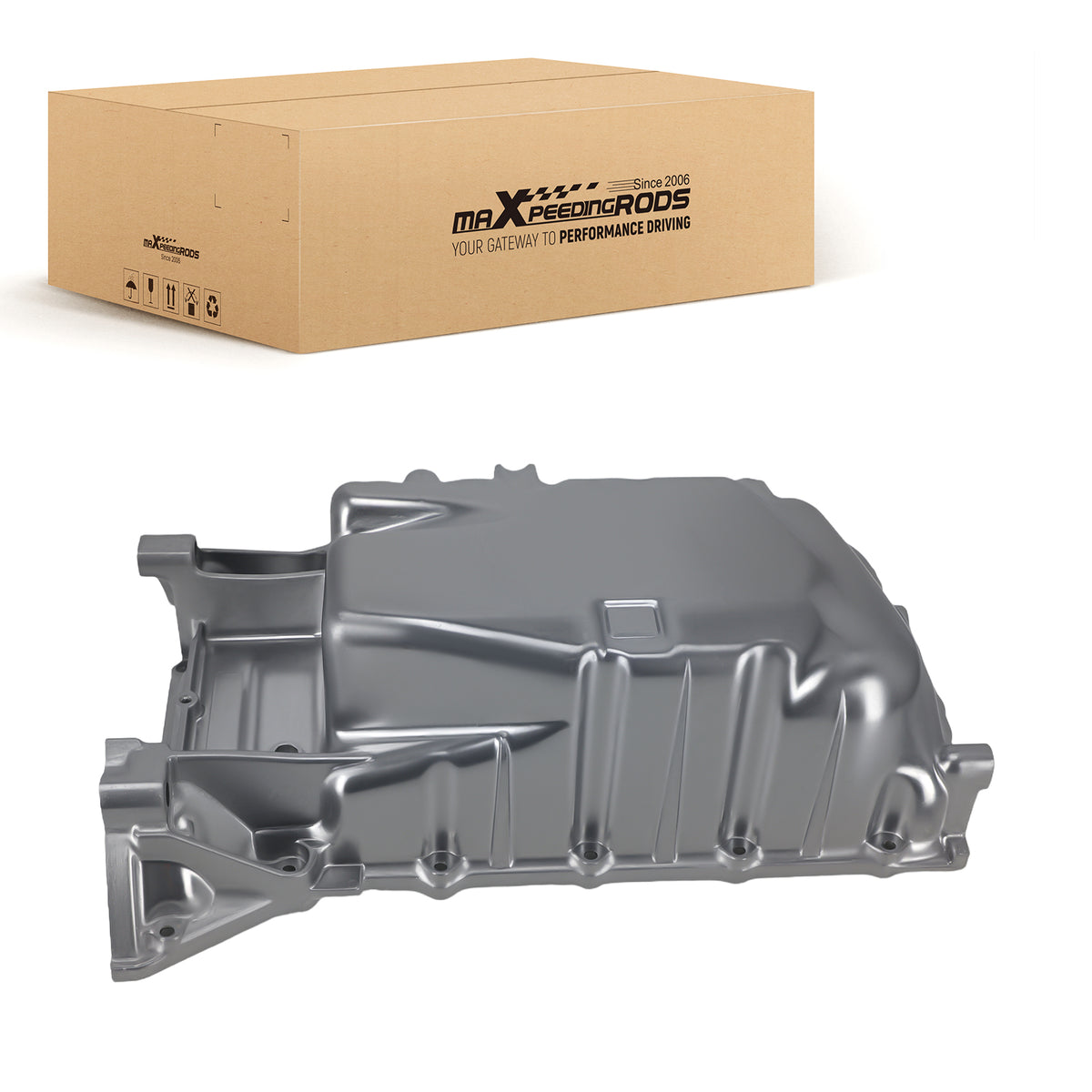 Aluminum Engine Oil Pan compatible For Acura ILX 2.4L 2013-2015 HOP36A 264274