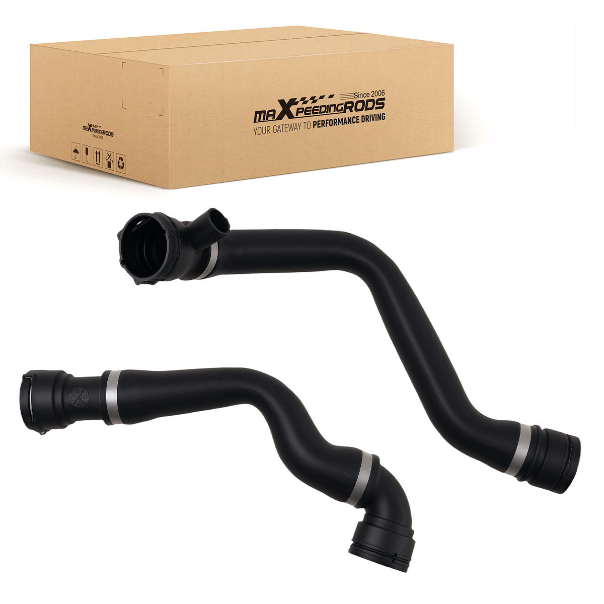 Complete Cooling Hose Kit compatible For BMW E39 525i 528i 530i 1999-2003 11531705223