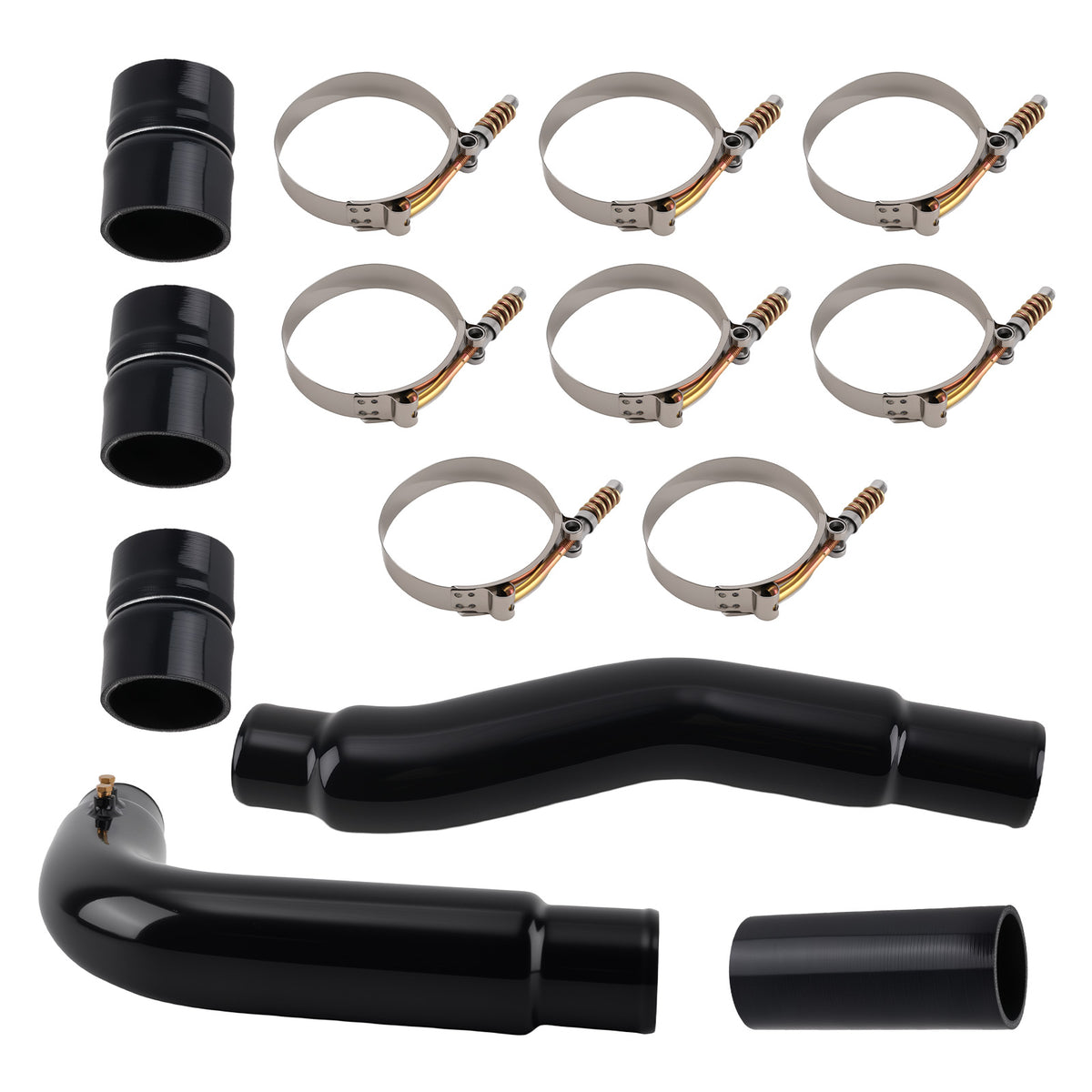 Intercooler PipeBoot Kit compatible For Dodge Ram 2003-2007 compatible For Cummins Diesel 5.9L New