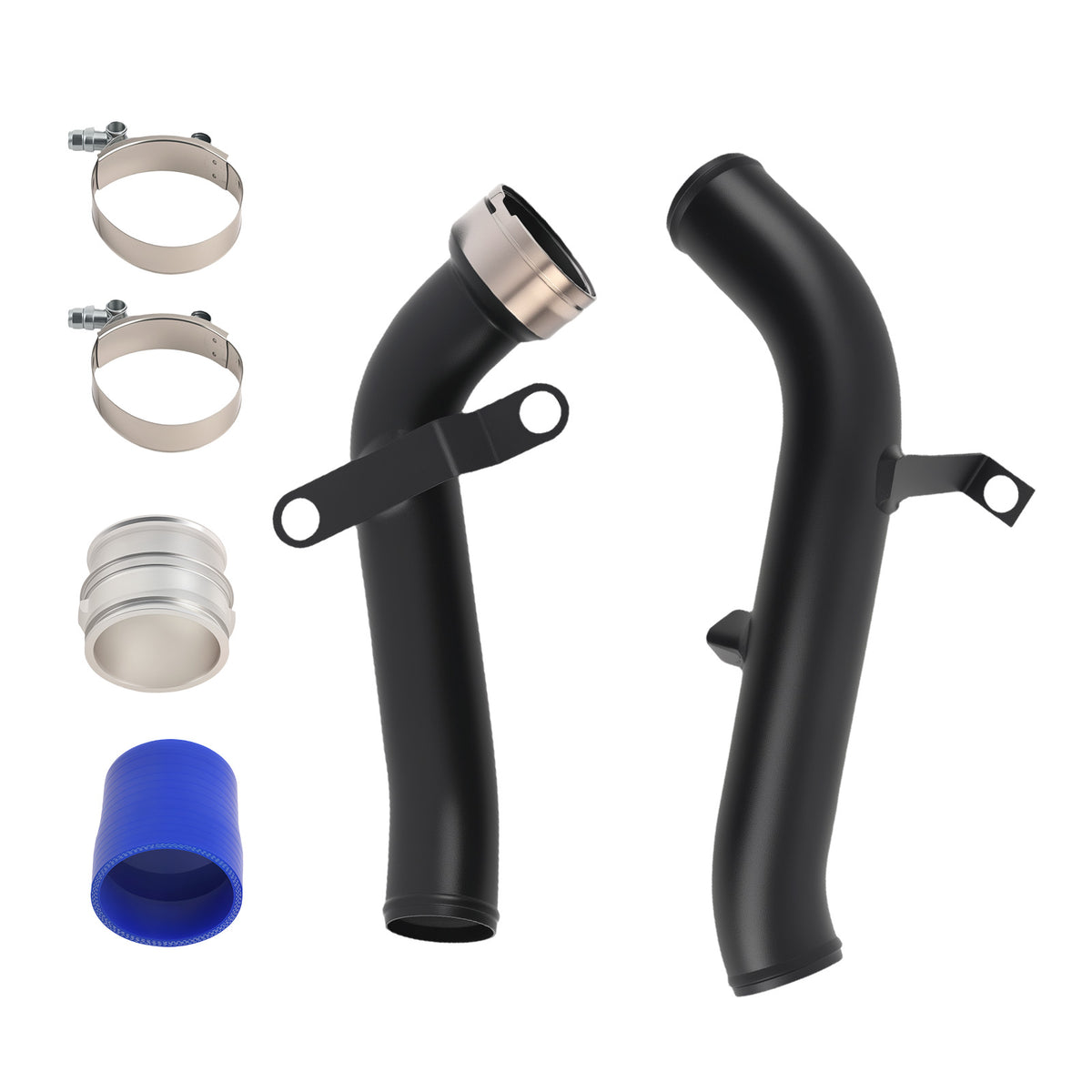 Conversion Turbo Discharge Pipe Kit compatible For VW Golf GTI MK5 MK6 compatible For Audi TT A3 2.0T TSI