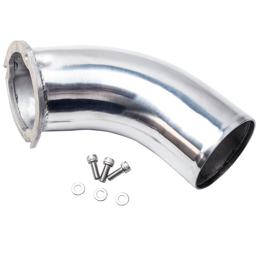 Turbo Air Intake Elbow Inlet Horn w/Bolts compatible For Chevy Compatible For GMC 6.6L 2001-2004.5