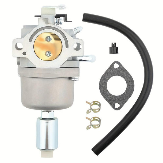 Premium Carburetor Replacement Kit - High-Quality, Complete Repair Solution for Briggs & Stratton Engines, Including Fuel Filter, Spark Plug, Gaskets, and 32mm Throttle Bore - Compatible with Models 21B877, 31M977, 31N677, 31P977, 31Q677 - Boosts Engine P
