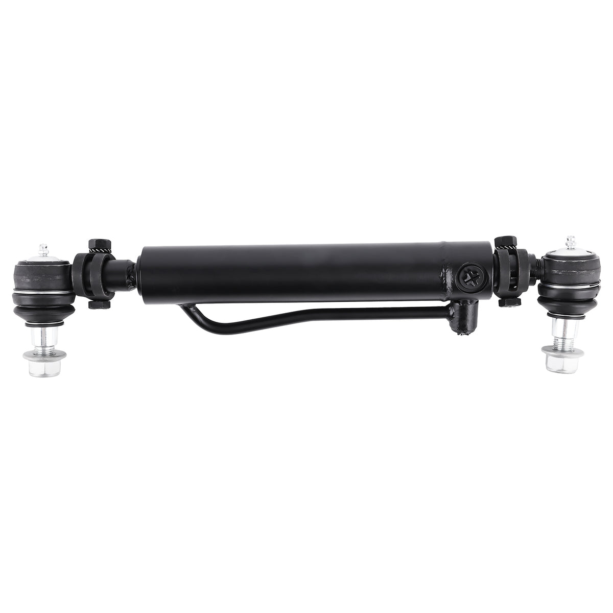 Power Steering Cylinder w/ Nuts compatible For Case 480C 480D 480E 480ELL 480F D128454 2WD
