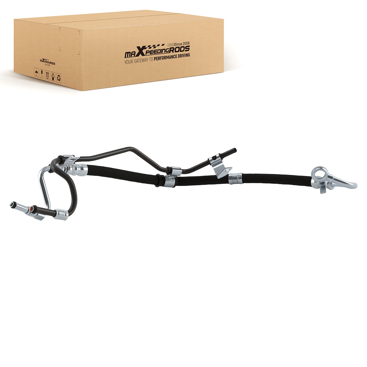 Power Steering PressureReturn Line Hose compatible For Toyota Camry Solara 44410-06142