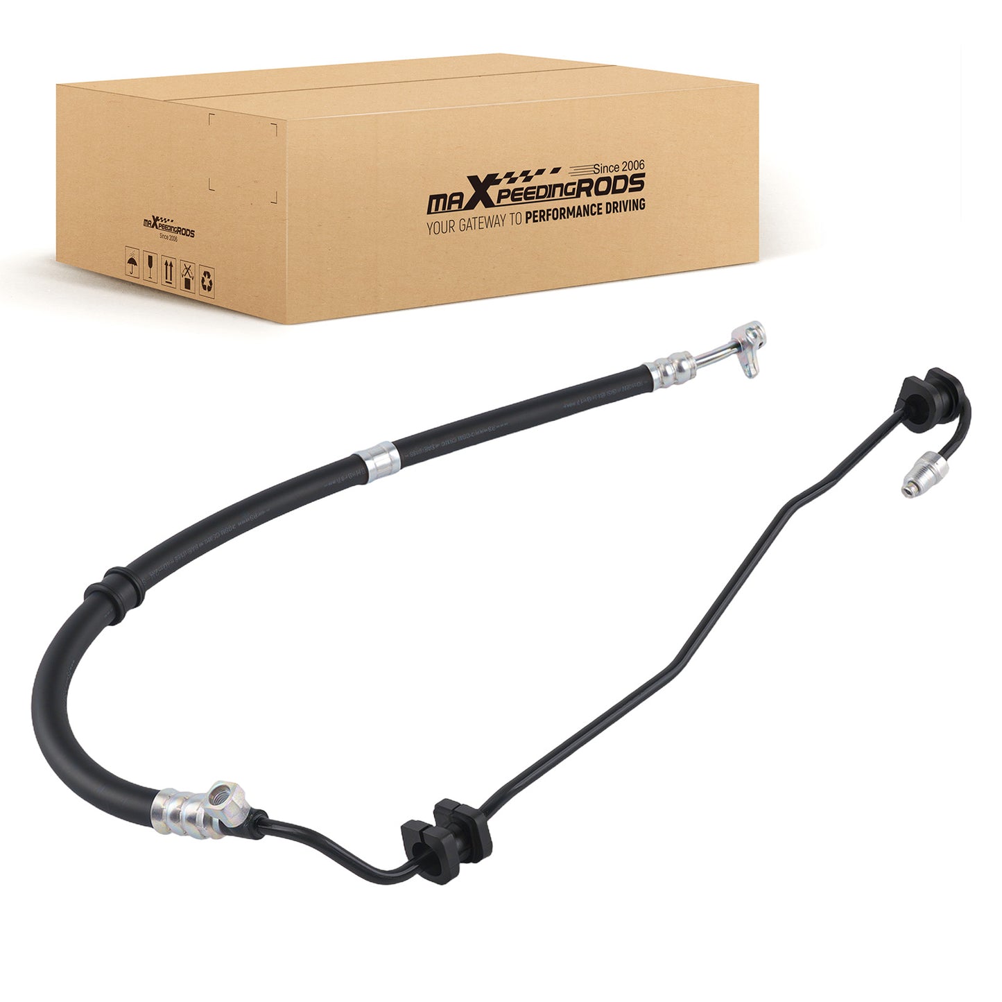 Power Steering Line Hose Assembly compatible For Honda CR-V 2.4L 2007-11 92667