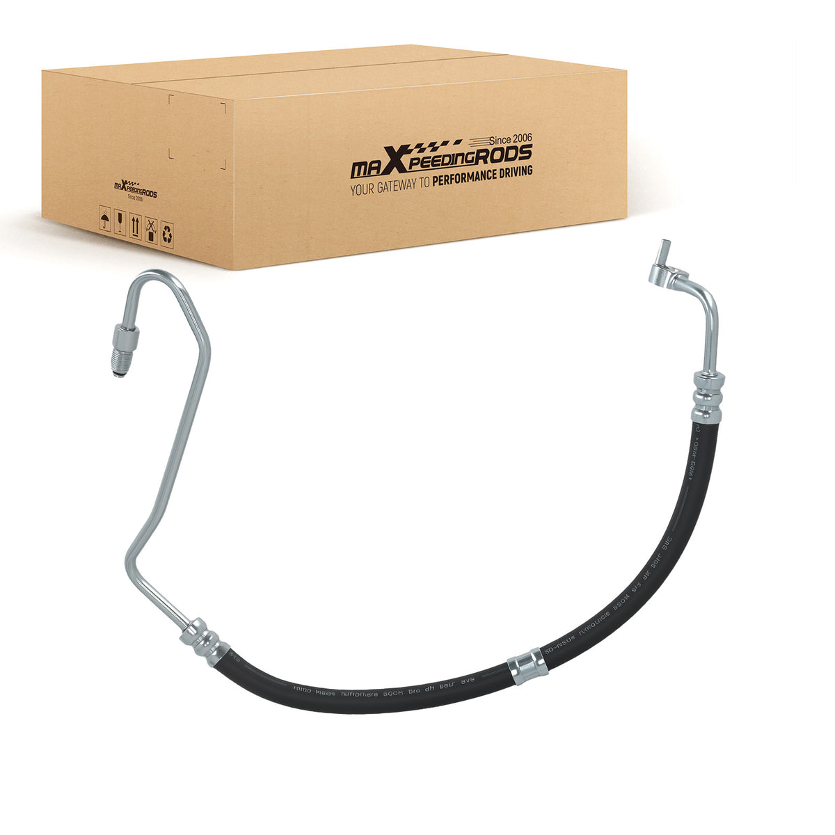 Power Steering Pressure Line Hose compatible For Toyota Corolla Chevy Prizm 1.8L 1998-02
