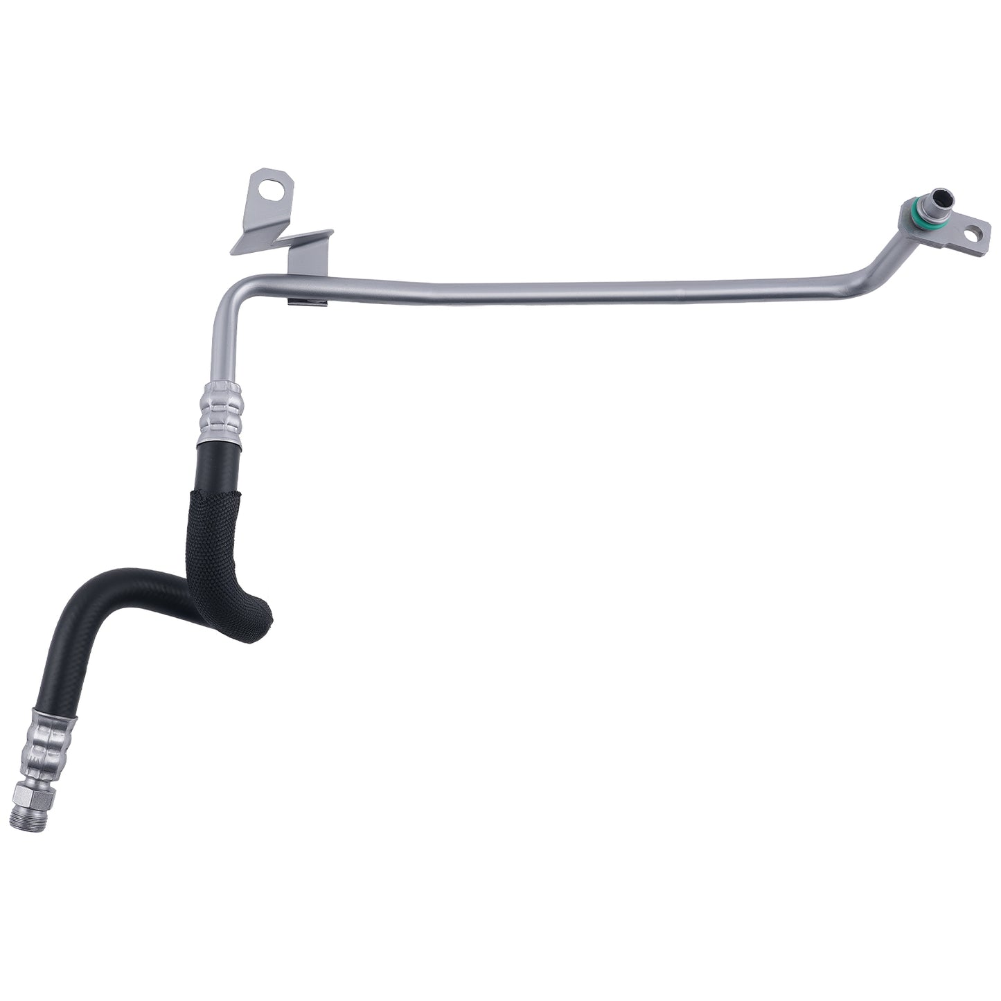 2PC Oil Cooler Hose Kit compatible For Audi A4 A5 2.0L 2009-2016 TRC0338 TRC0341