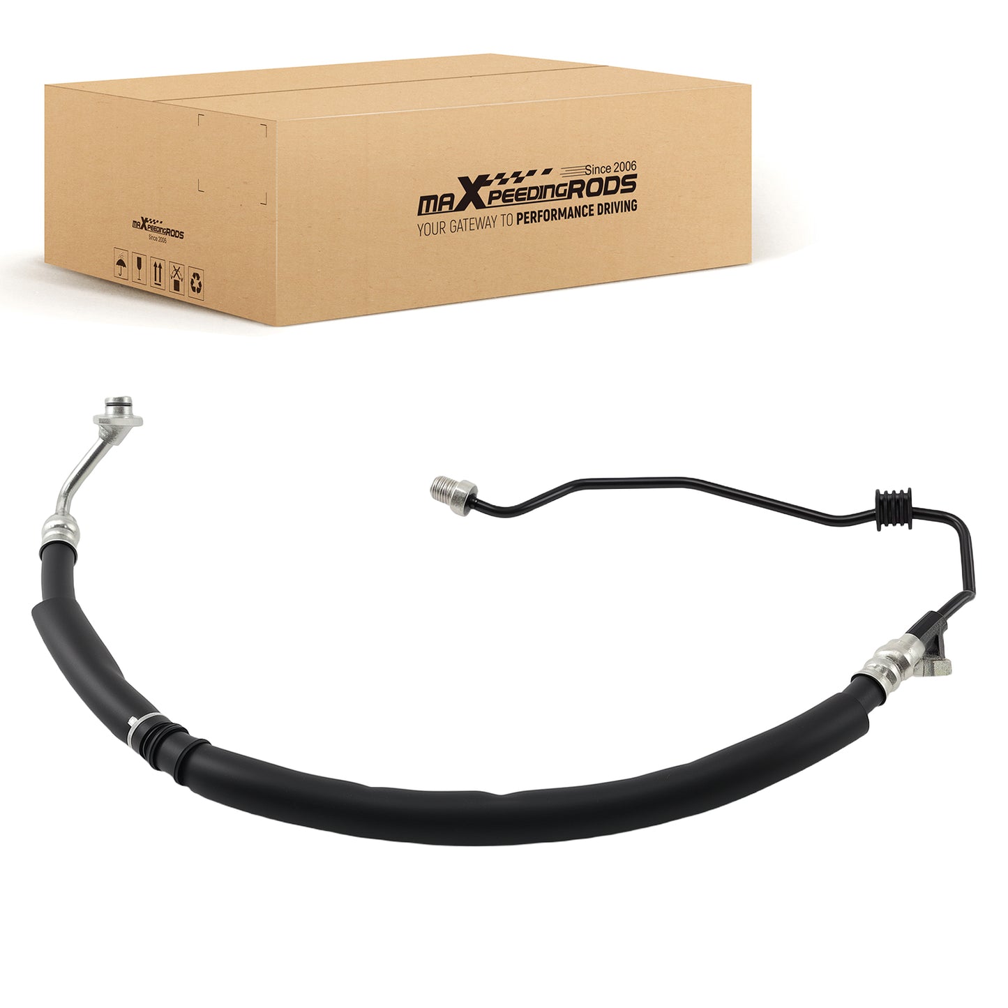 Power Steering Pressure Line Hose compatible For Honda Civic 1.8L 2006-2011 53713-SNA-A06