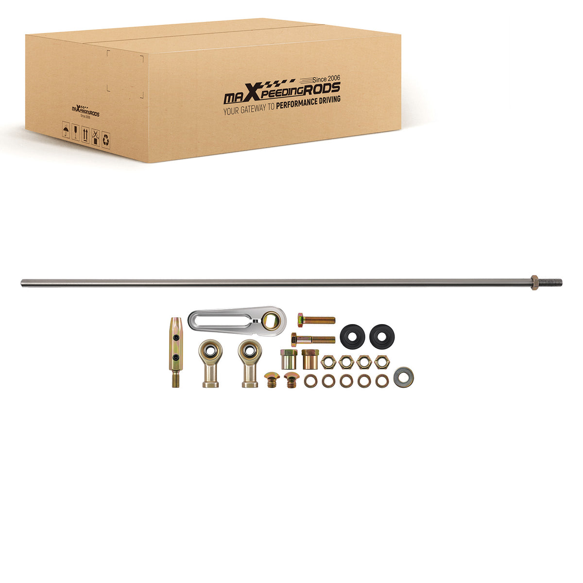 Aluminum Column Shift Linkage compatible For GM TH350 TH400 TH700R4 4L60 4L80E