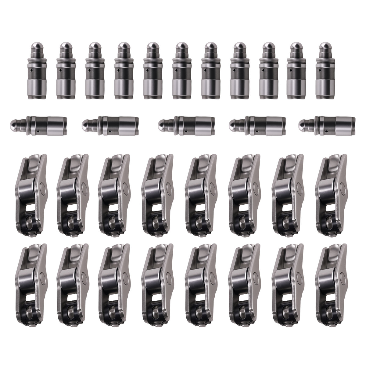 Inlet Exhaust Rocker Arms Kit compatible For Jeep Liberty 2.8L 2005-06 5066780AA 5066780AB