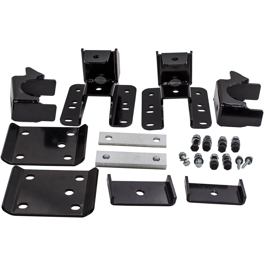 5 inch - 6 inch Kit Flip Rear Axle Lowering compatible For Chevy Silverado 1500 Pickup 07 -18 Drop