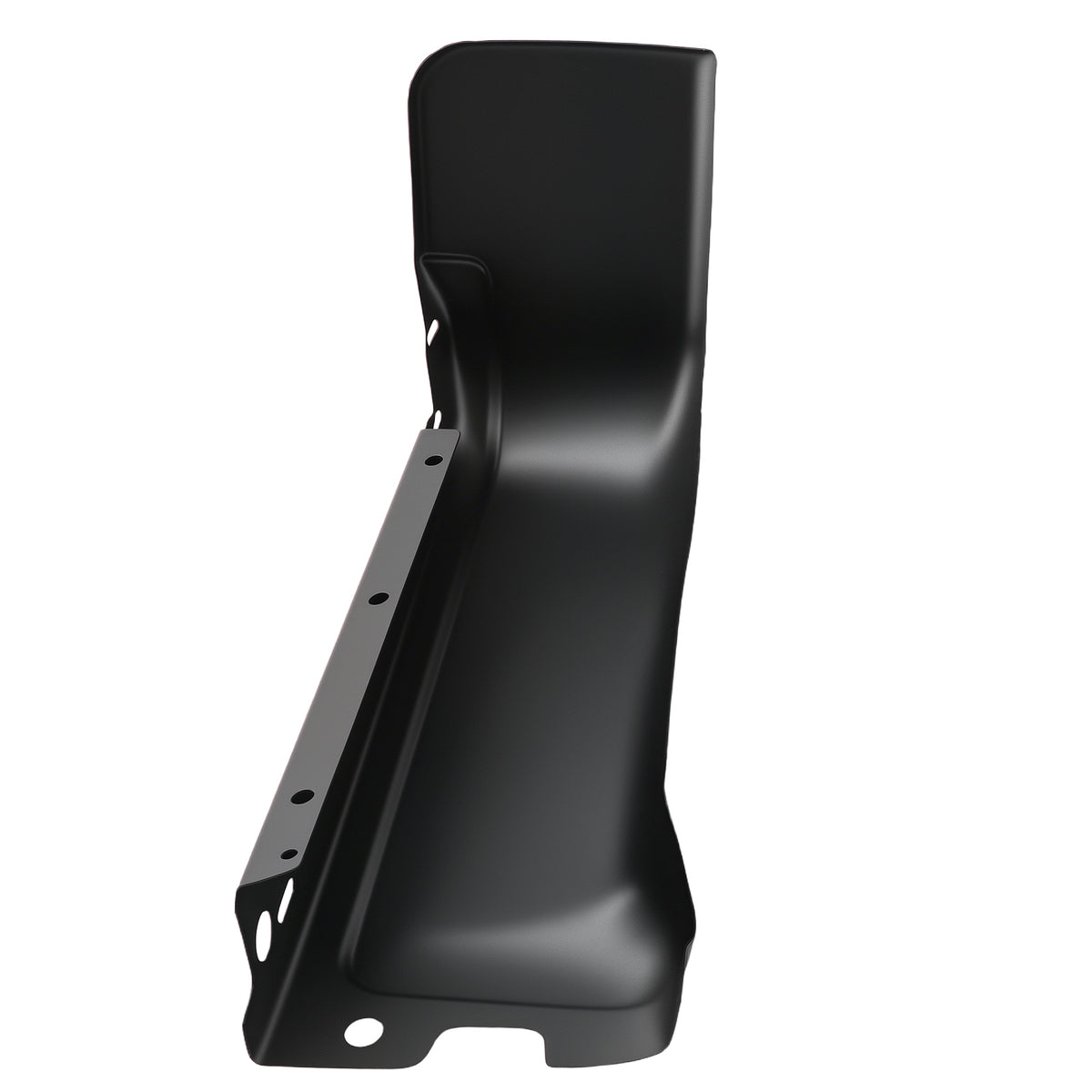 Black Bumper Ends Kit Rear compatible For Ford F150 Pickup 09-14 615343853475 Steel