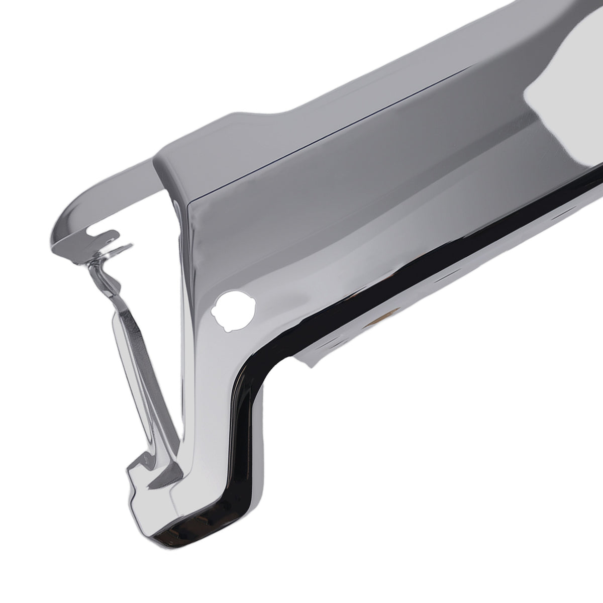 Chrome Bumper End compatible For Ford F250 F350 F450 2023-25 Rear Right W/ Sensor